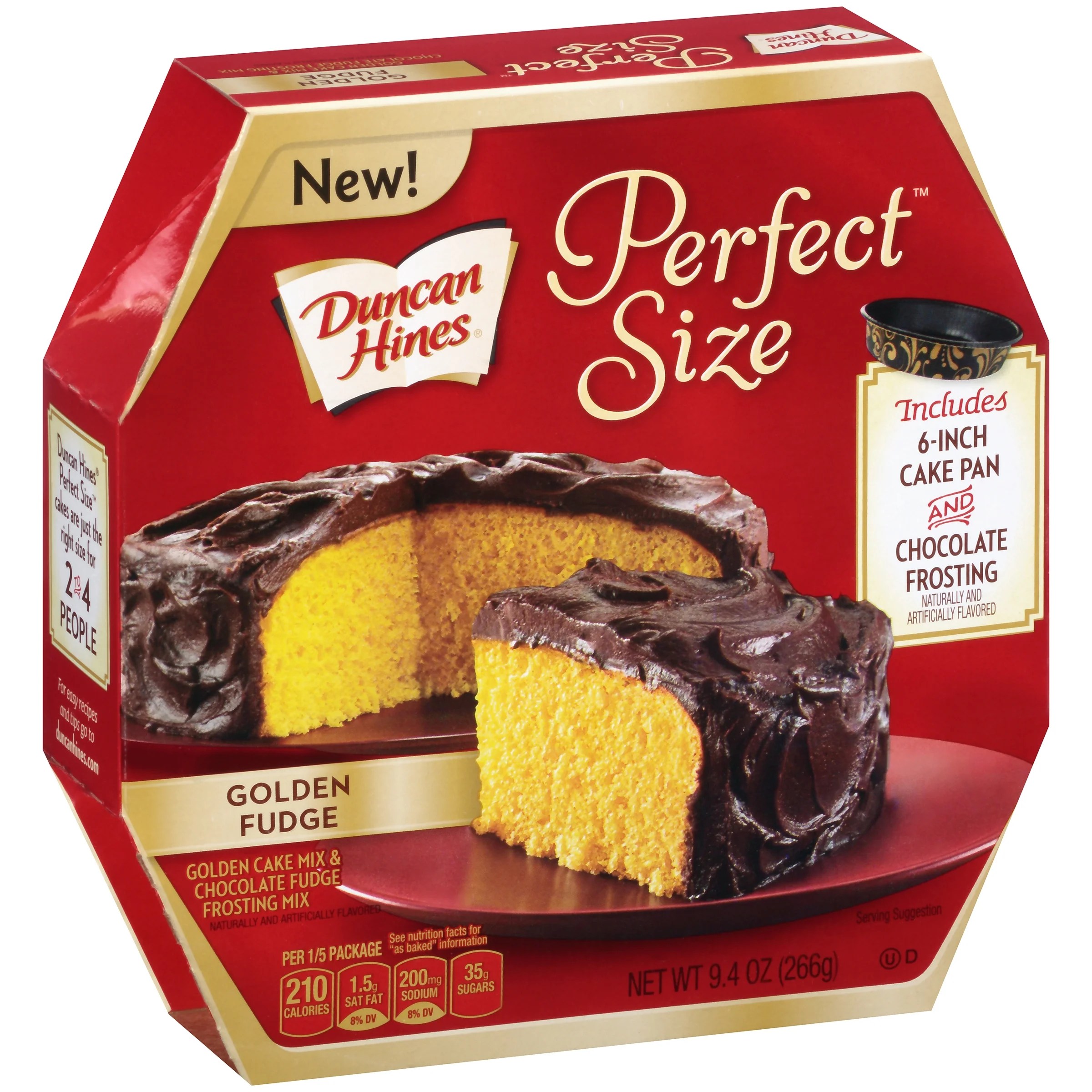 Duncan Hines Holiday Velvets Cake Mixes 17.6 oz. Box