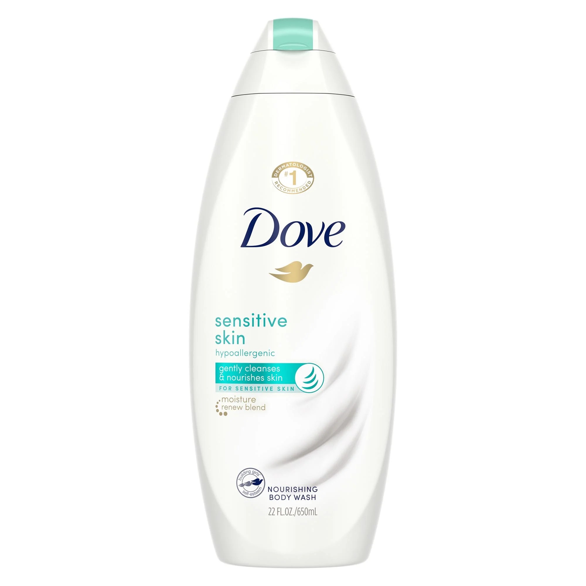 Dove Body Wash Sensitive Skin Effectively Washes Away Bacteria While Nourishing Your Skin