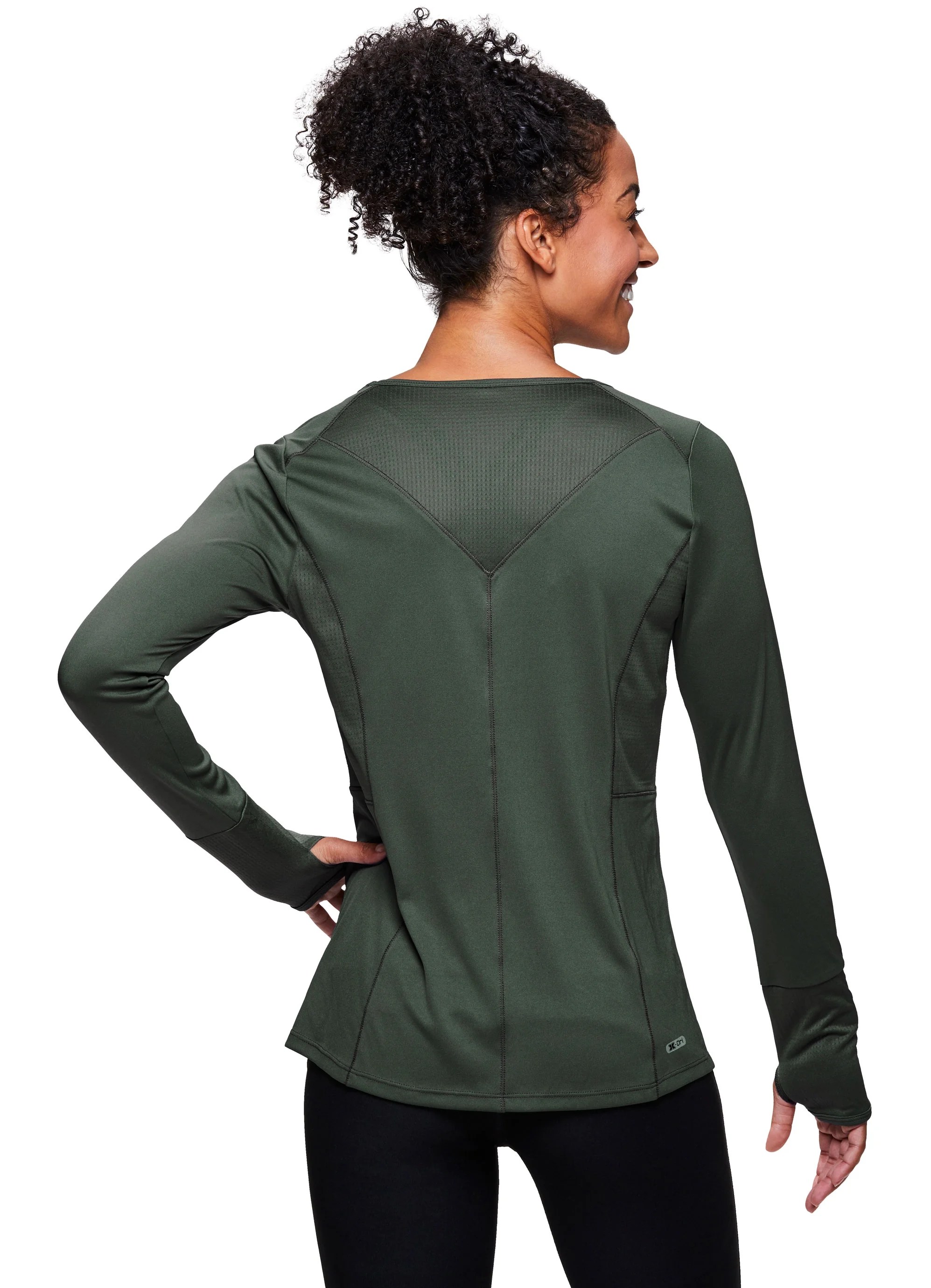 RBX RBX Active Women's Long Sleeve Ventilated Workout Tee Shirt RBX RBX Active Women's Long Sleeve Ventilated Workout Tee Shirt