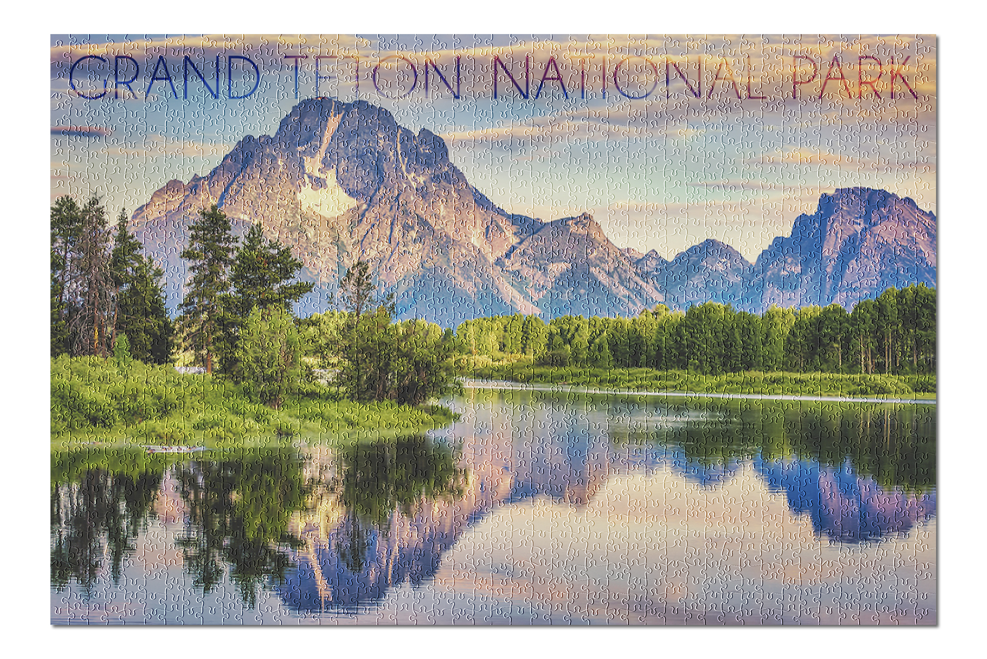 Grand Teton National Park, Wyoming Sunrise and Snake River (20x30