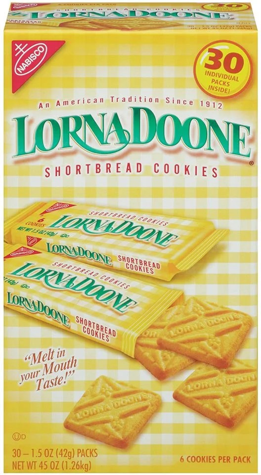 Product of Nabisco Lorna Doone Shortbread Cookies, 30 pk./1.5 oz