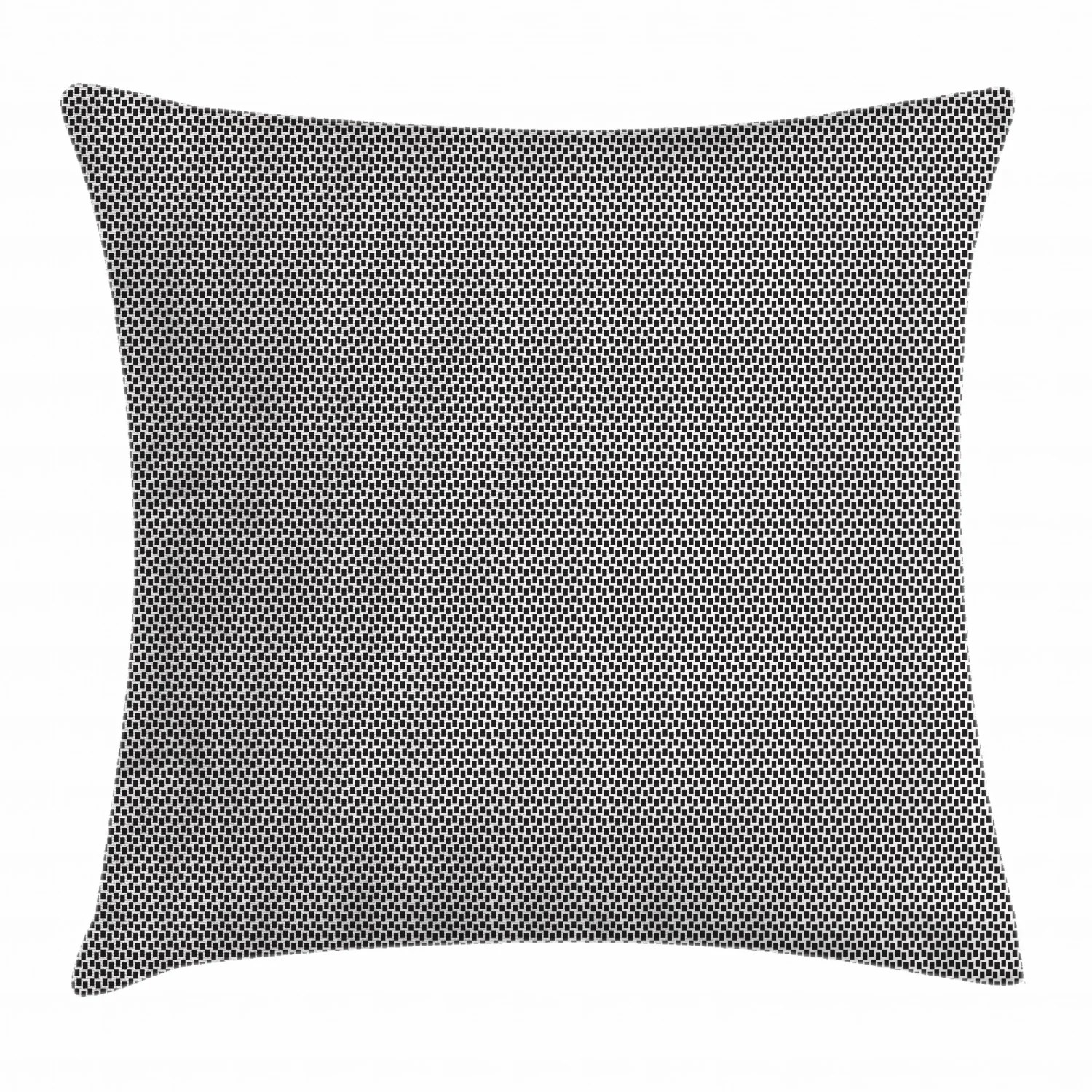 Black and White Throw Pillow Cushion Cover, Vertical Rectangles