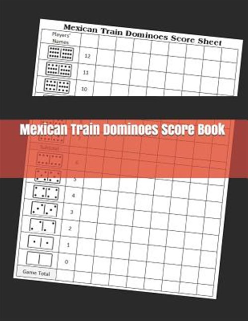 Mexican Train Dominoes Score Sheet Printable