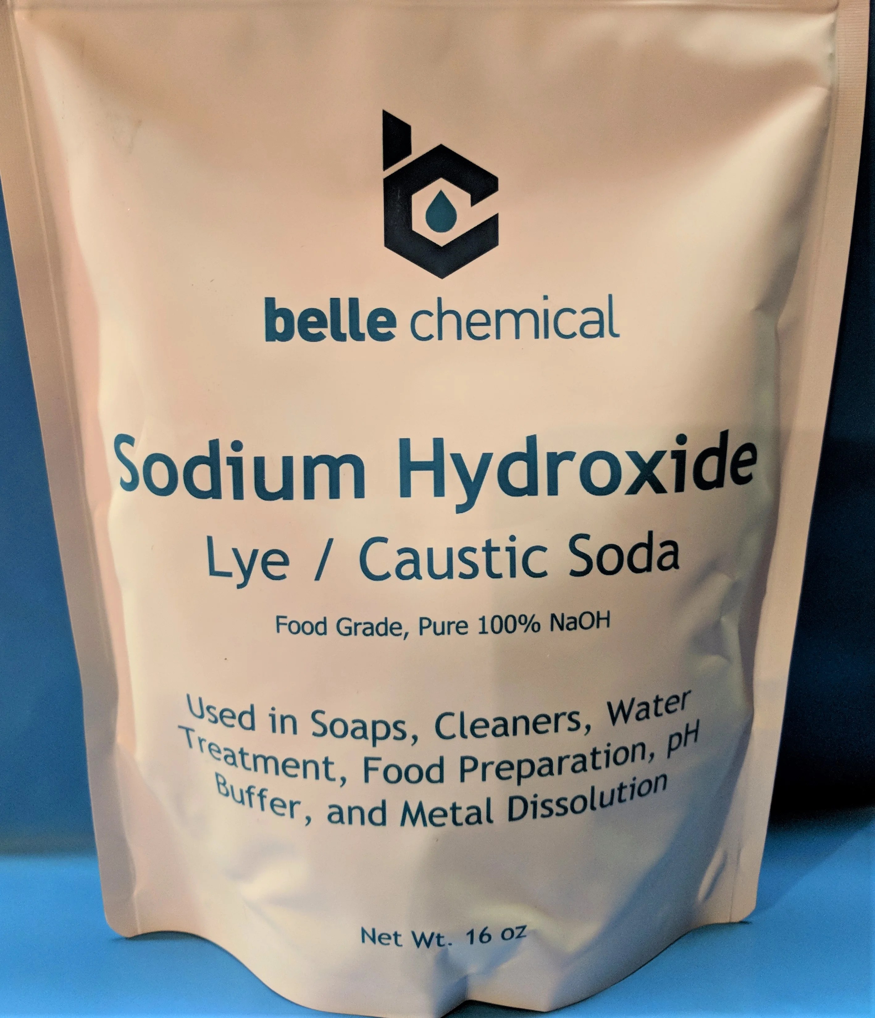 Sodium Hydroxide Pure Food Grade (Caustic Soda, Lye) (1 pound