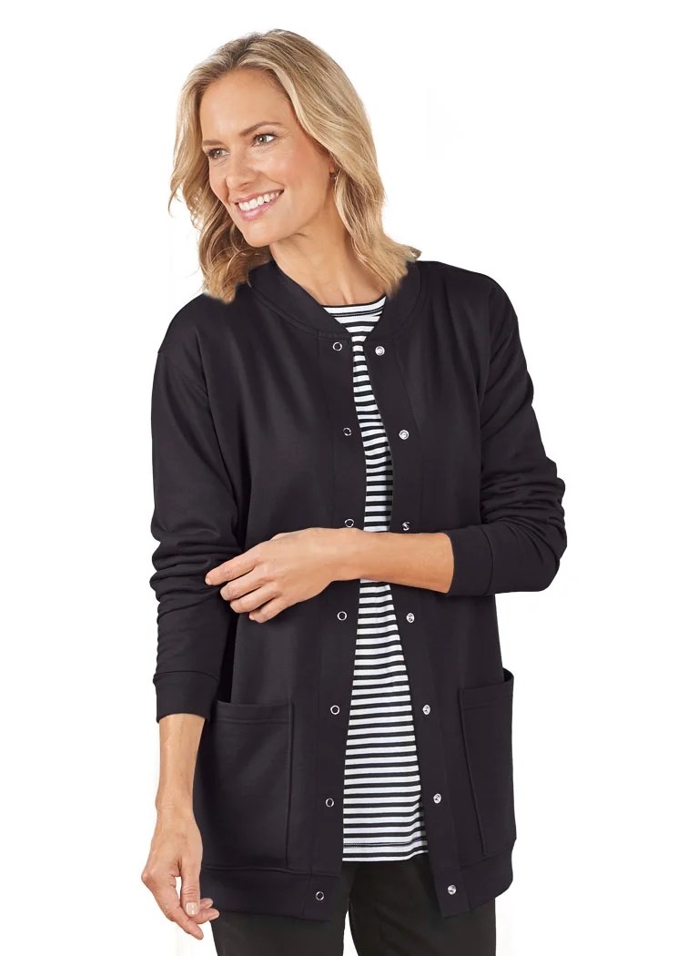 Anthony Richards AmeriMark Women’s Fleece Cardigan Sweater