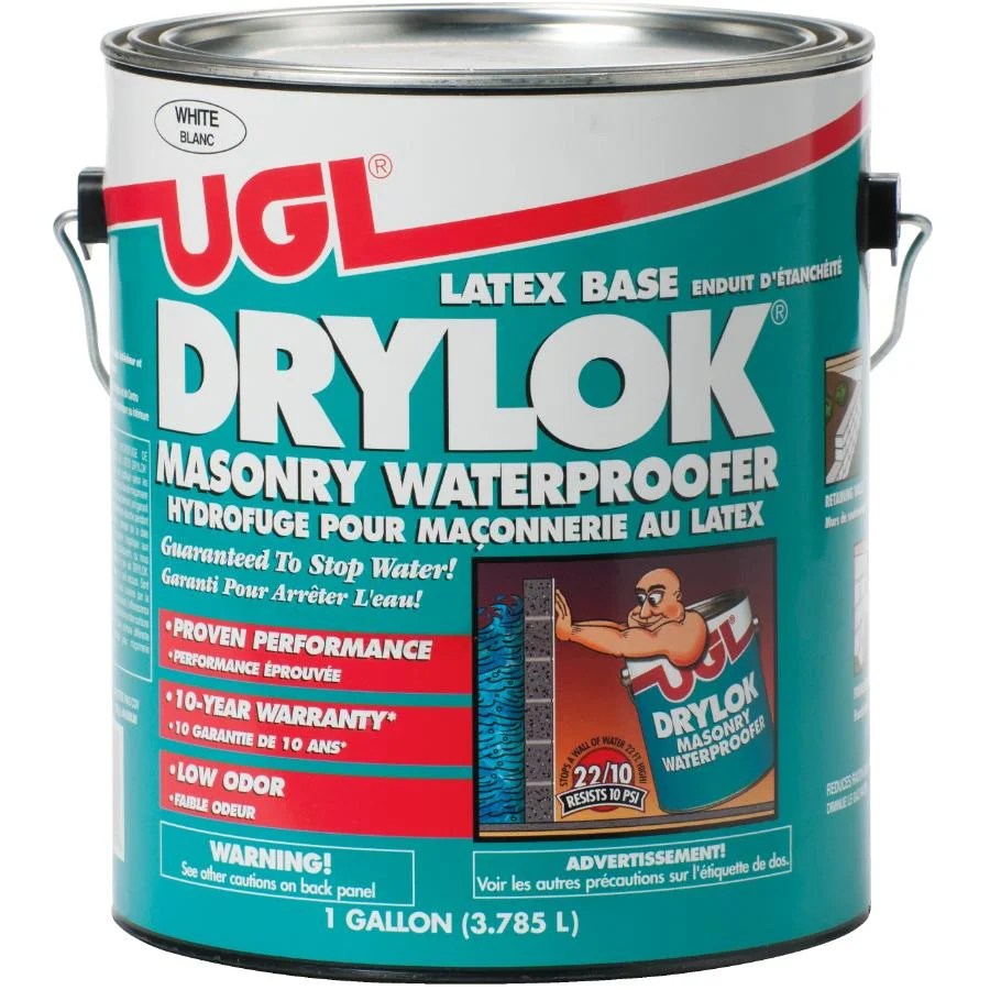 3.78L White Drylok Latex Waterproofer Paint Walmart Canada