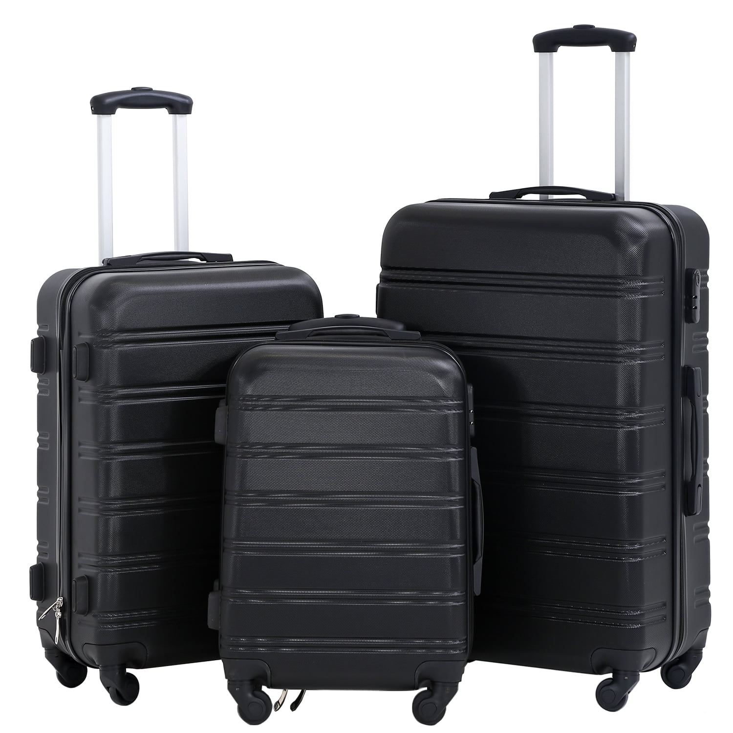 Hard Shell Luggage Sets with Spinner Wheels 3 Piece Suitcase Luggage
