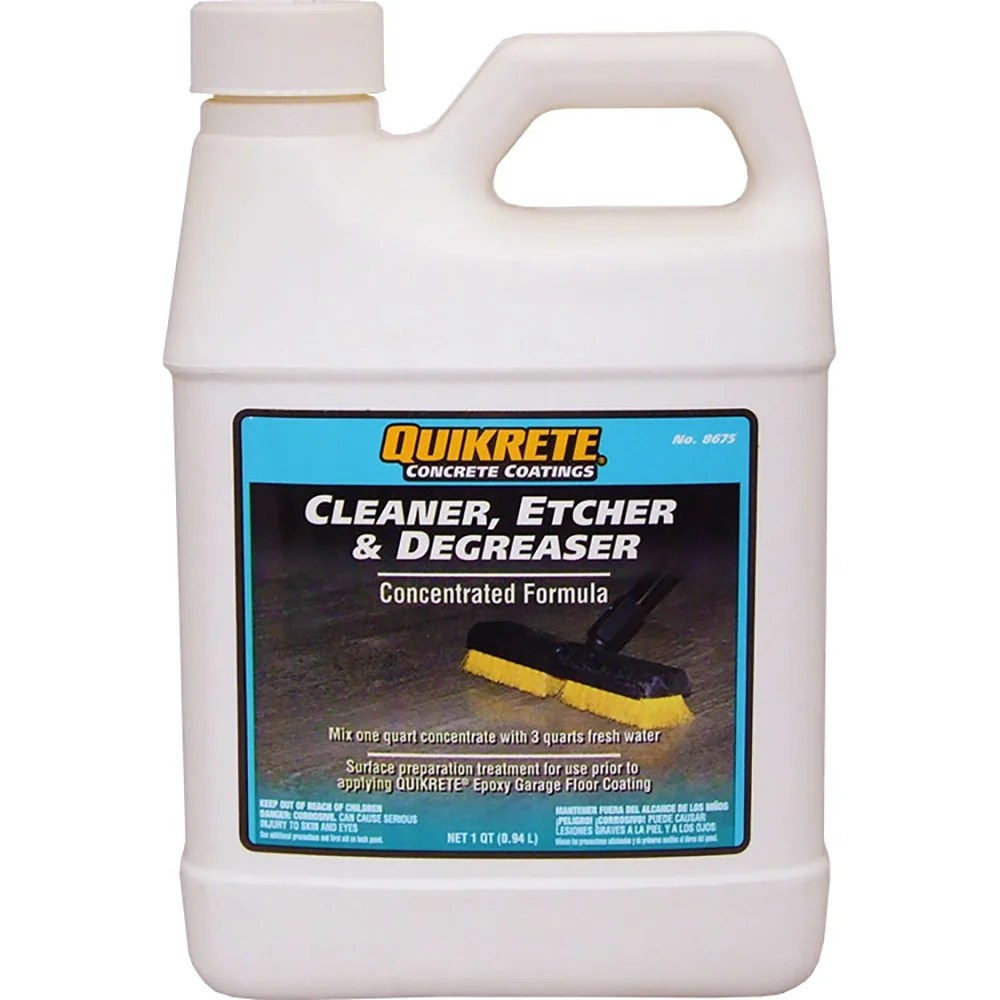 Quikrete 8675 Concentrated Concrete Cleaner, Degreaser & Etcher 32oz