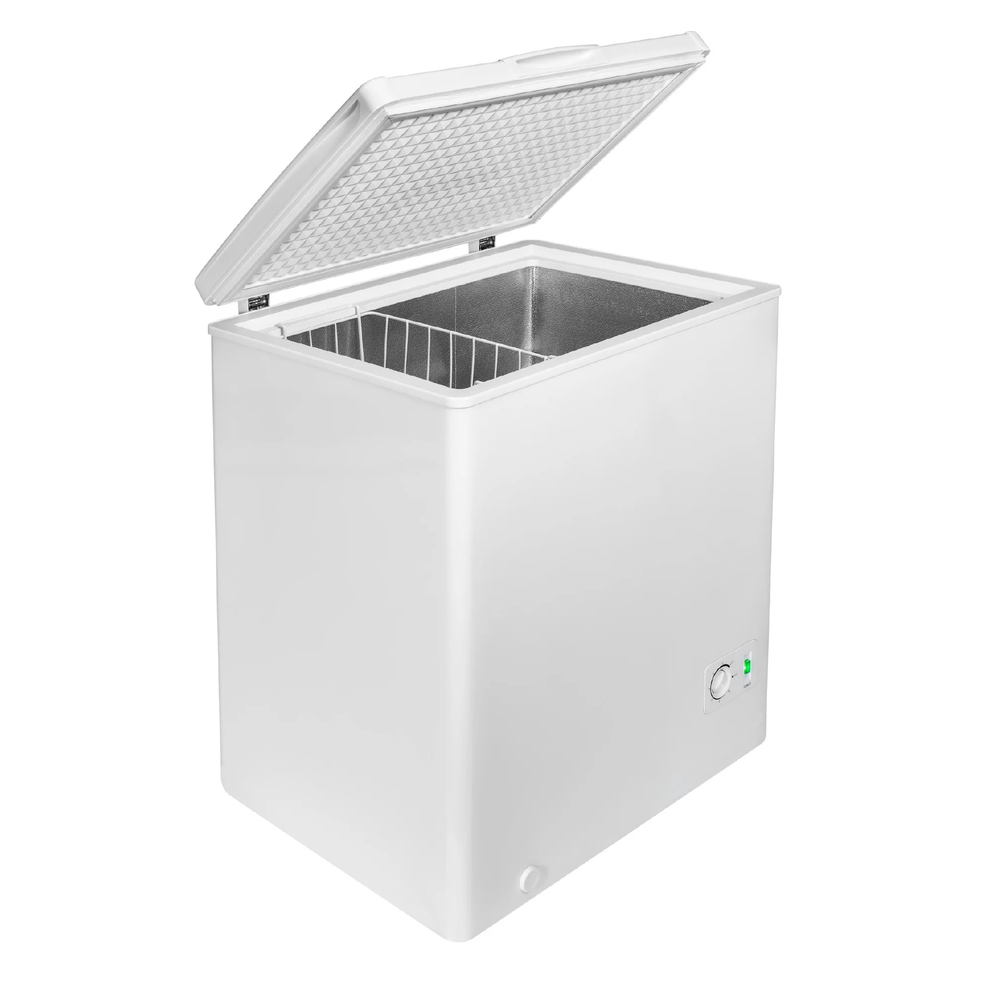 Plastic Development Group 5 Cubic Foot Deep Garage Chest Freezer, White