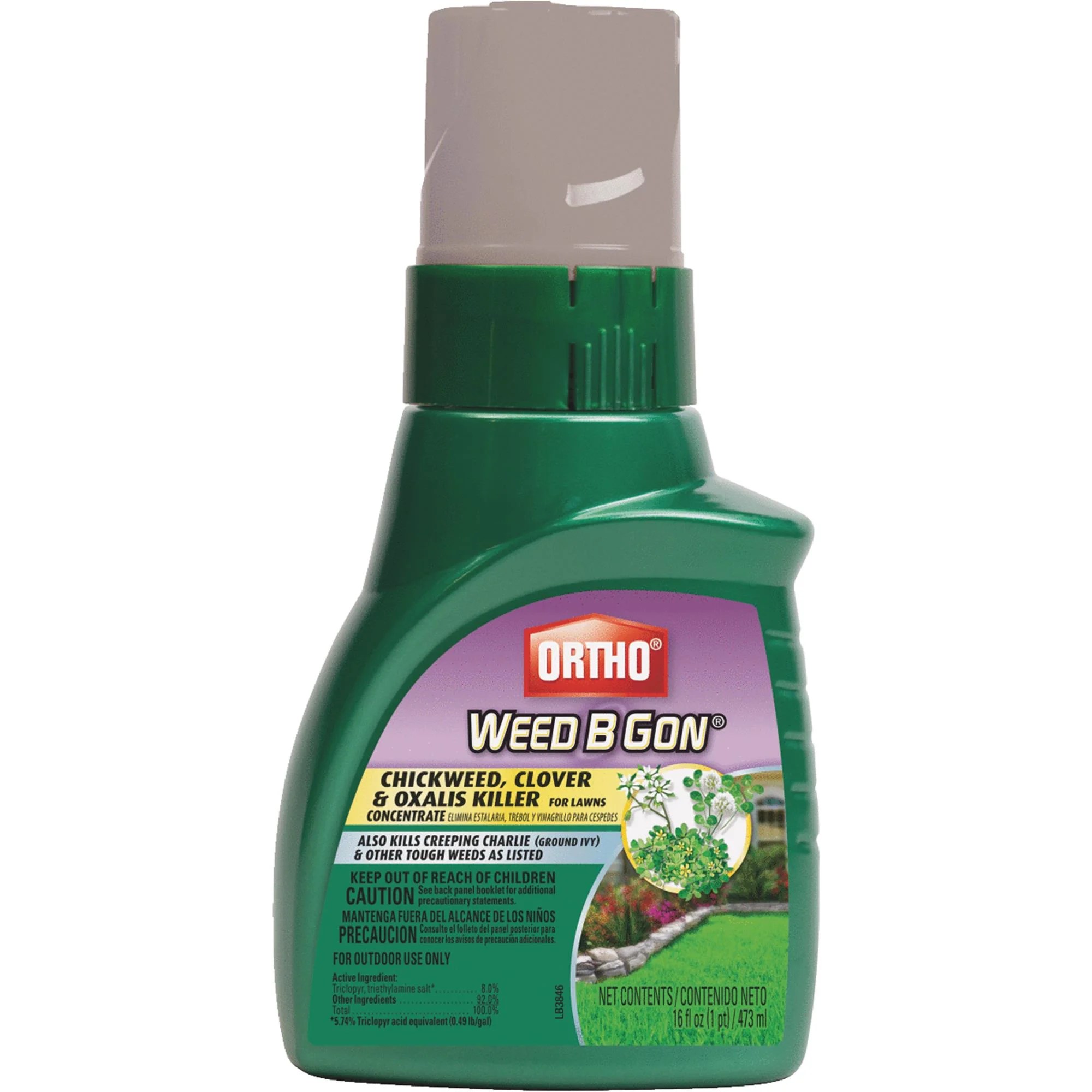 Ortho Weed B Gon Chickweed, Clover & Oxalis Killer for Lawns