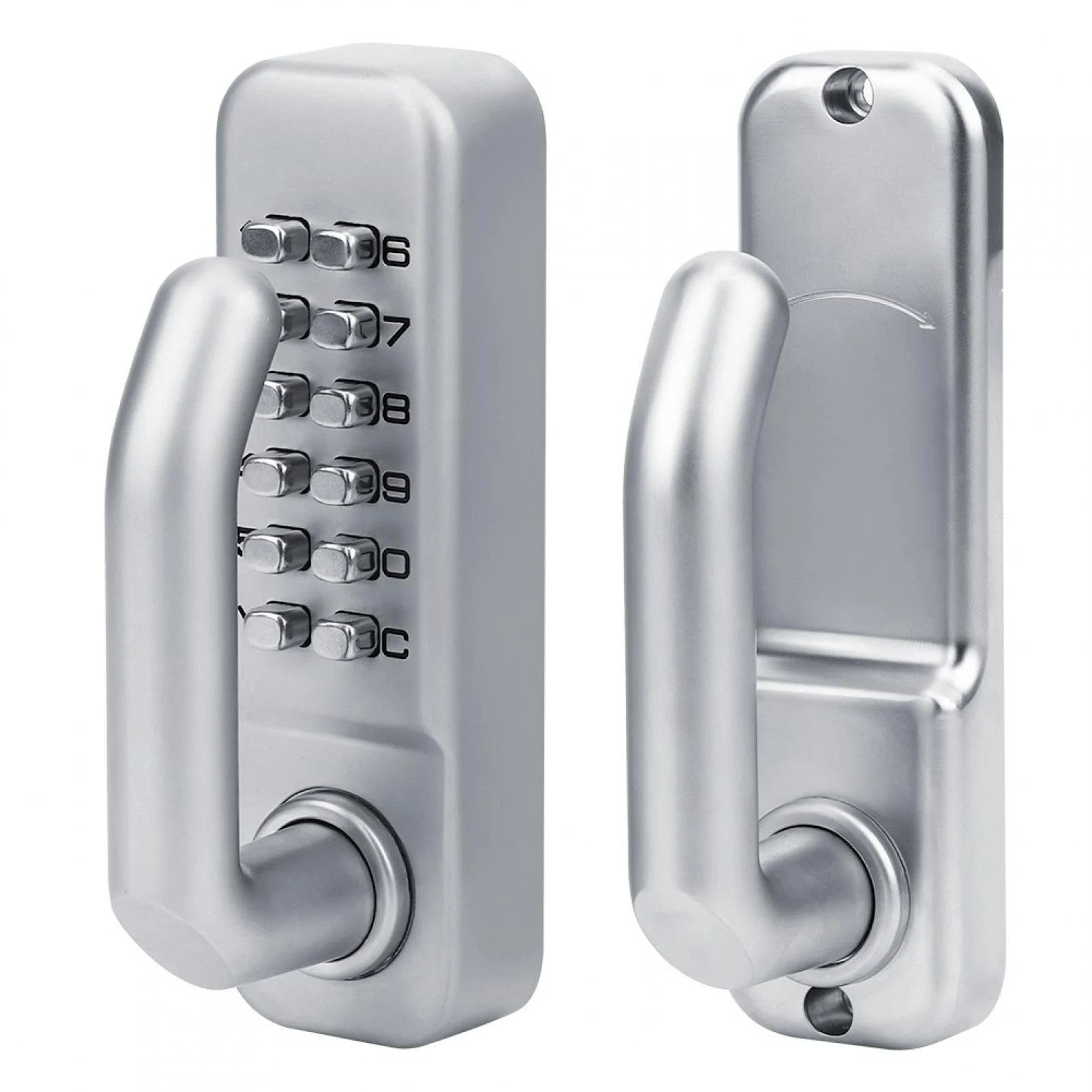 Digit Keypad Mechanical Door Lock Levers, Keyless Entry Door Lock
