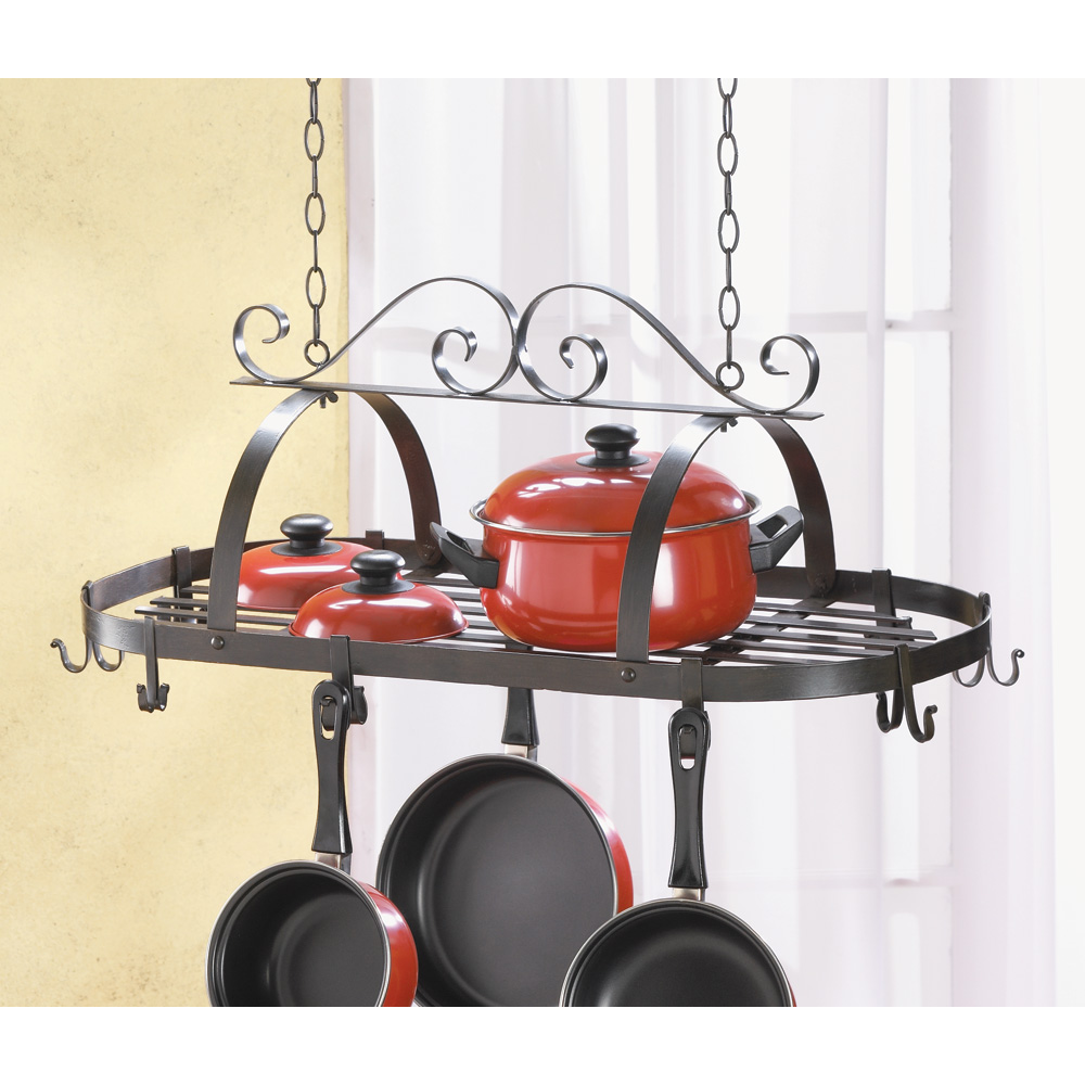 Novament Overhead Pots And Pans Rack
