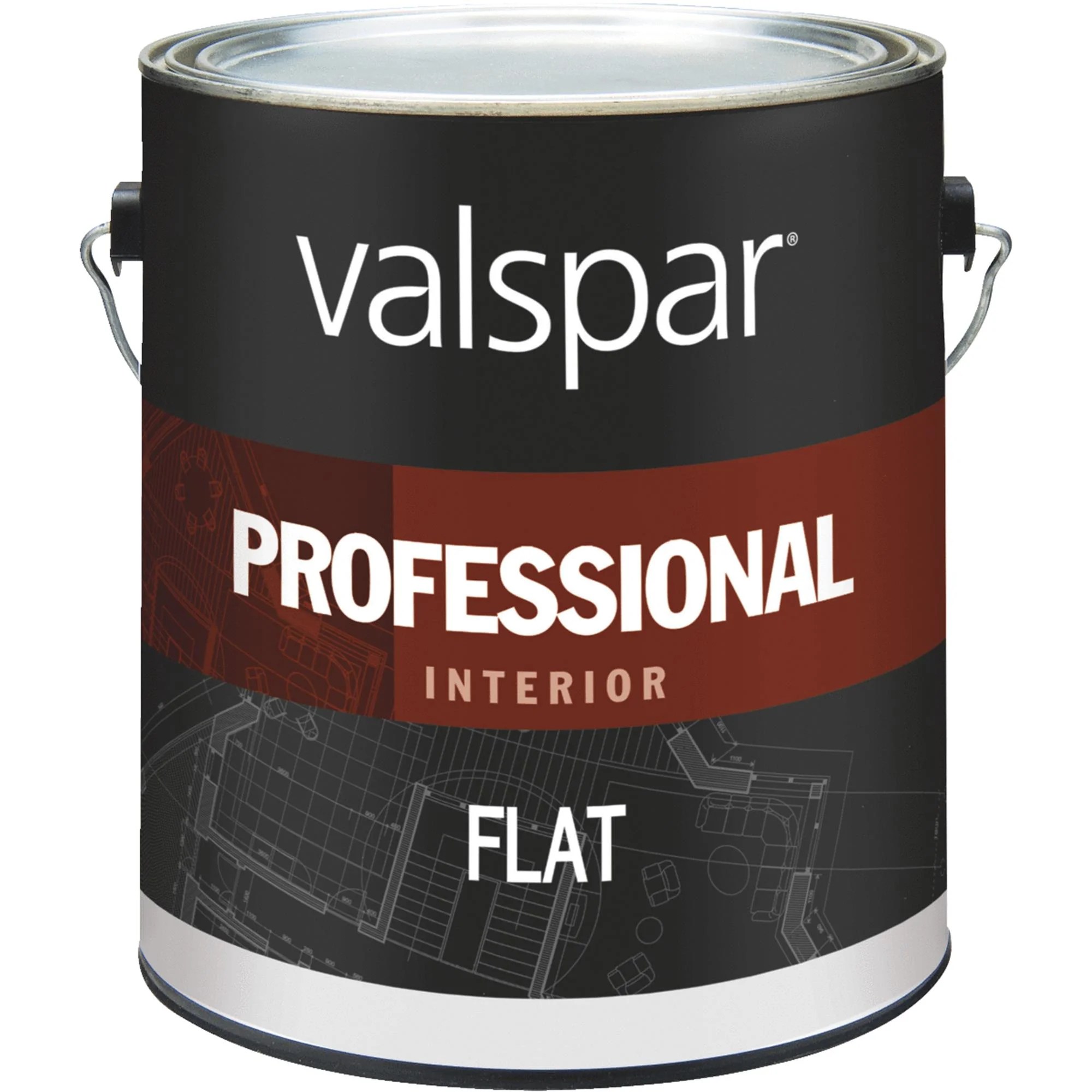 Valspar Professional Latex Flat Interior Wall Paint