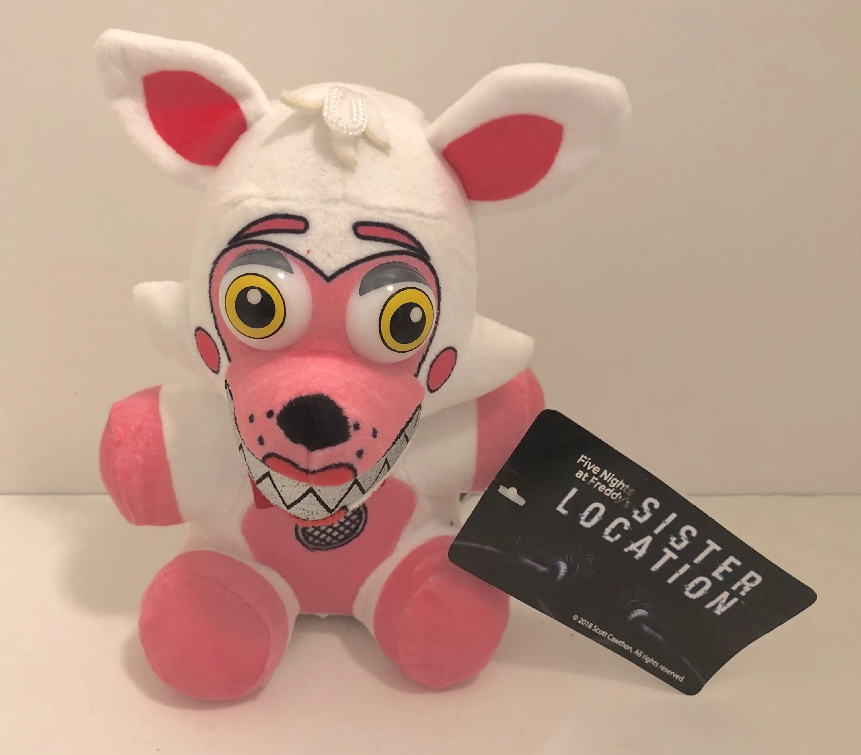 Five Nights At Freddy's Sister Location Funtime Foxy Plush Toy 6.5"