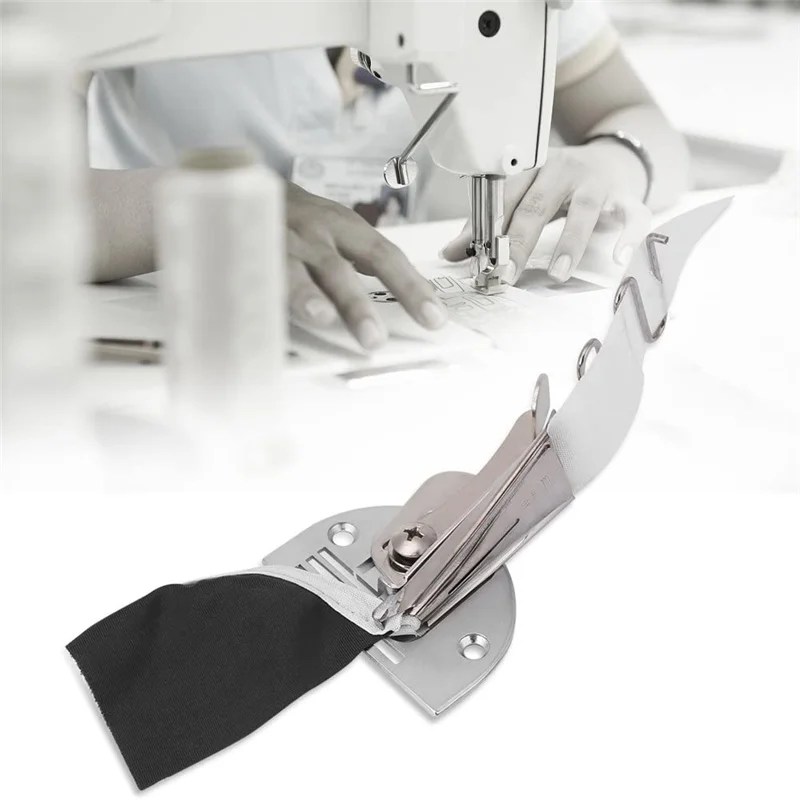 Crafts 5 Sizes Overlock Binding of Curve Edge Folder Bias Binder Foot