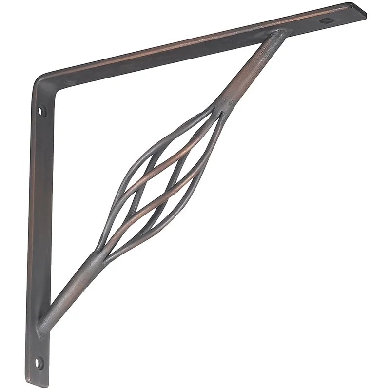 National Hardware N236216 Shelf Bracket, Steel, Antique Bronze