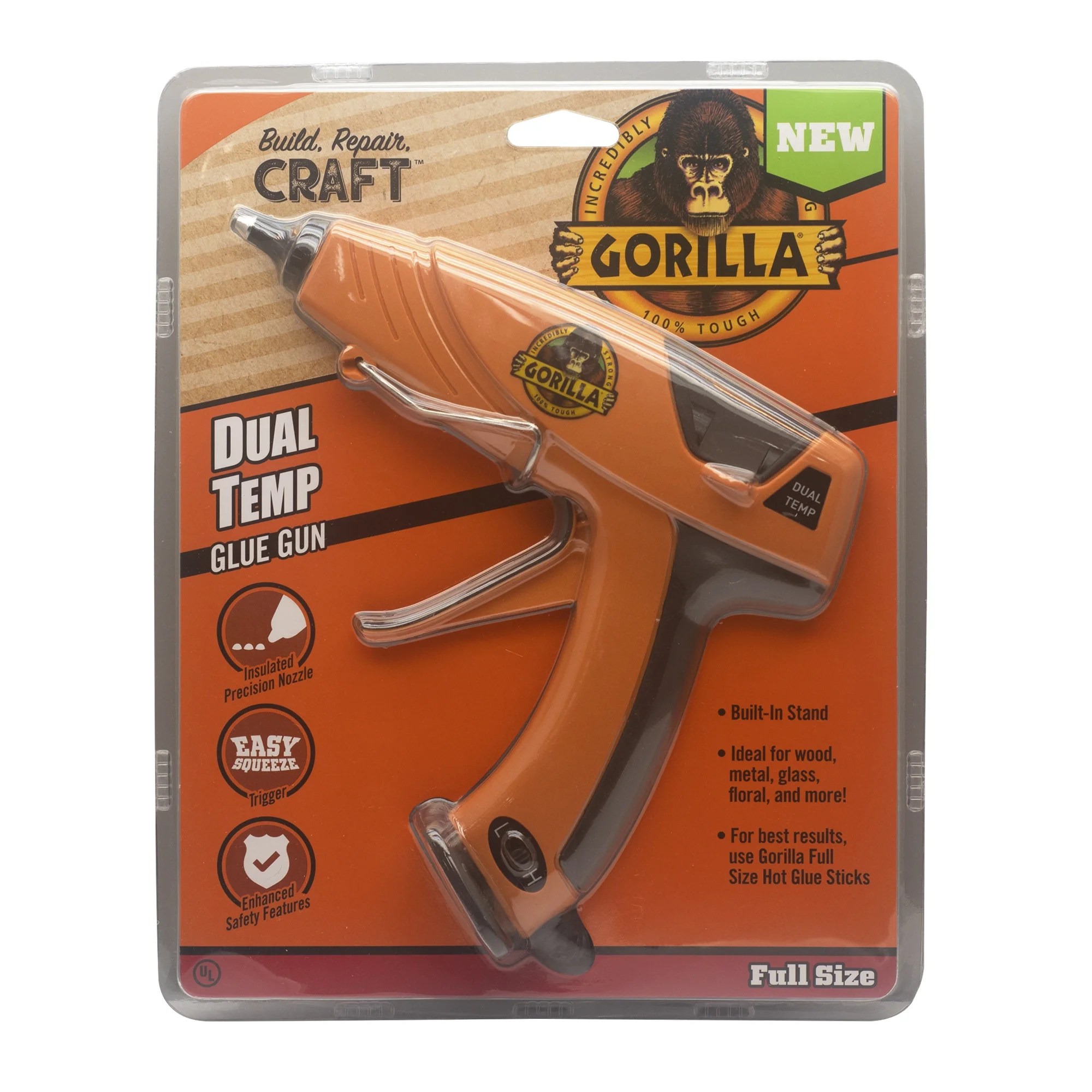 Gorilla Glue Dual Temp FullSize Hot Glue Gun