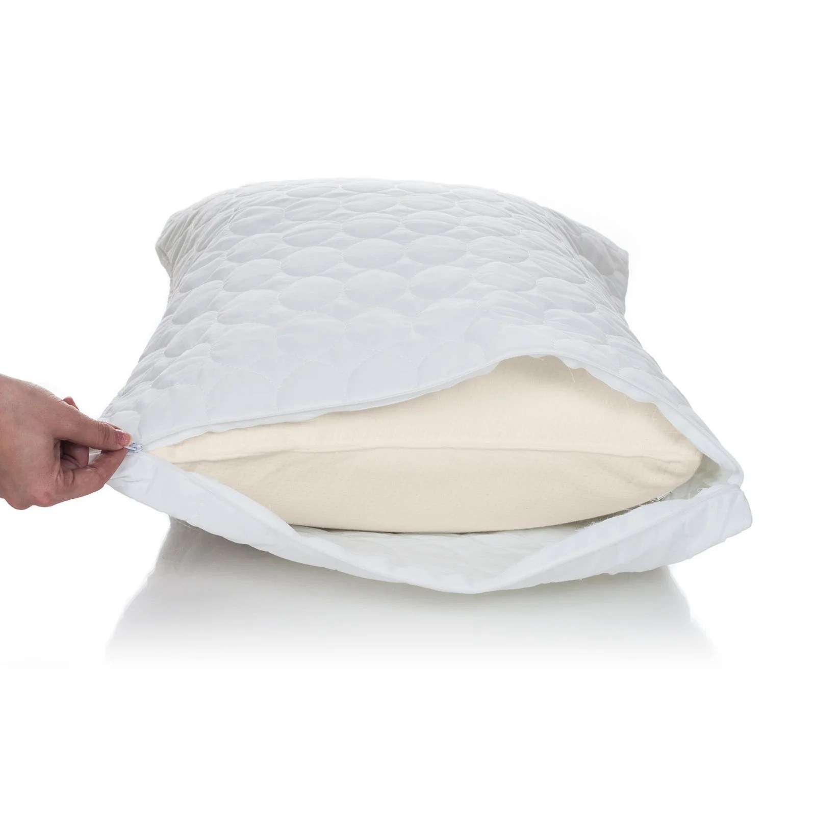 Bed Bug and Dust Mite Cotton Pillow Protector by Remedy