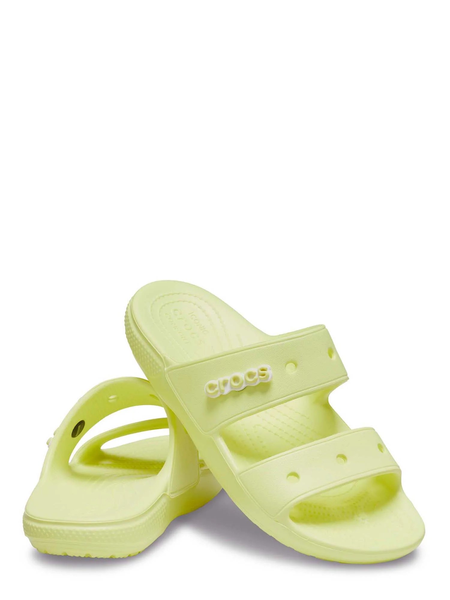 Crocs Unisex Classic Two-Strap Slide Sandal - Walmart.com