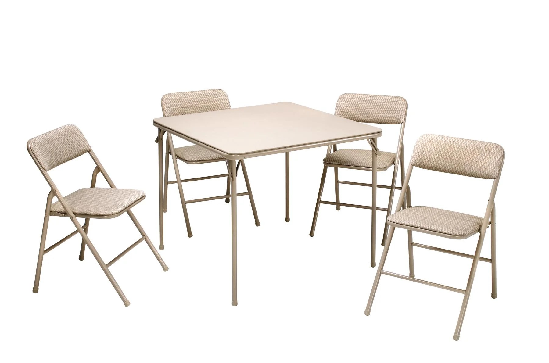Portable Square Folding Card Table with Collapsible Legs