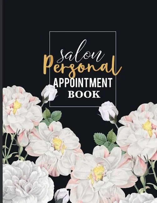 Personal salon appointment book Agenda Appointment Book for Salons