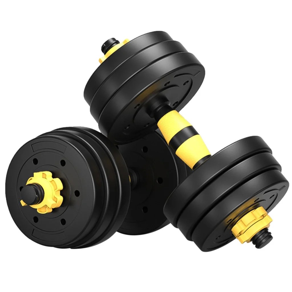 Adjustable Weights Dumbbells Set, Free Weights Set With Connecting Rod