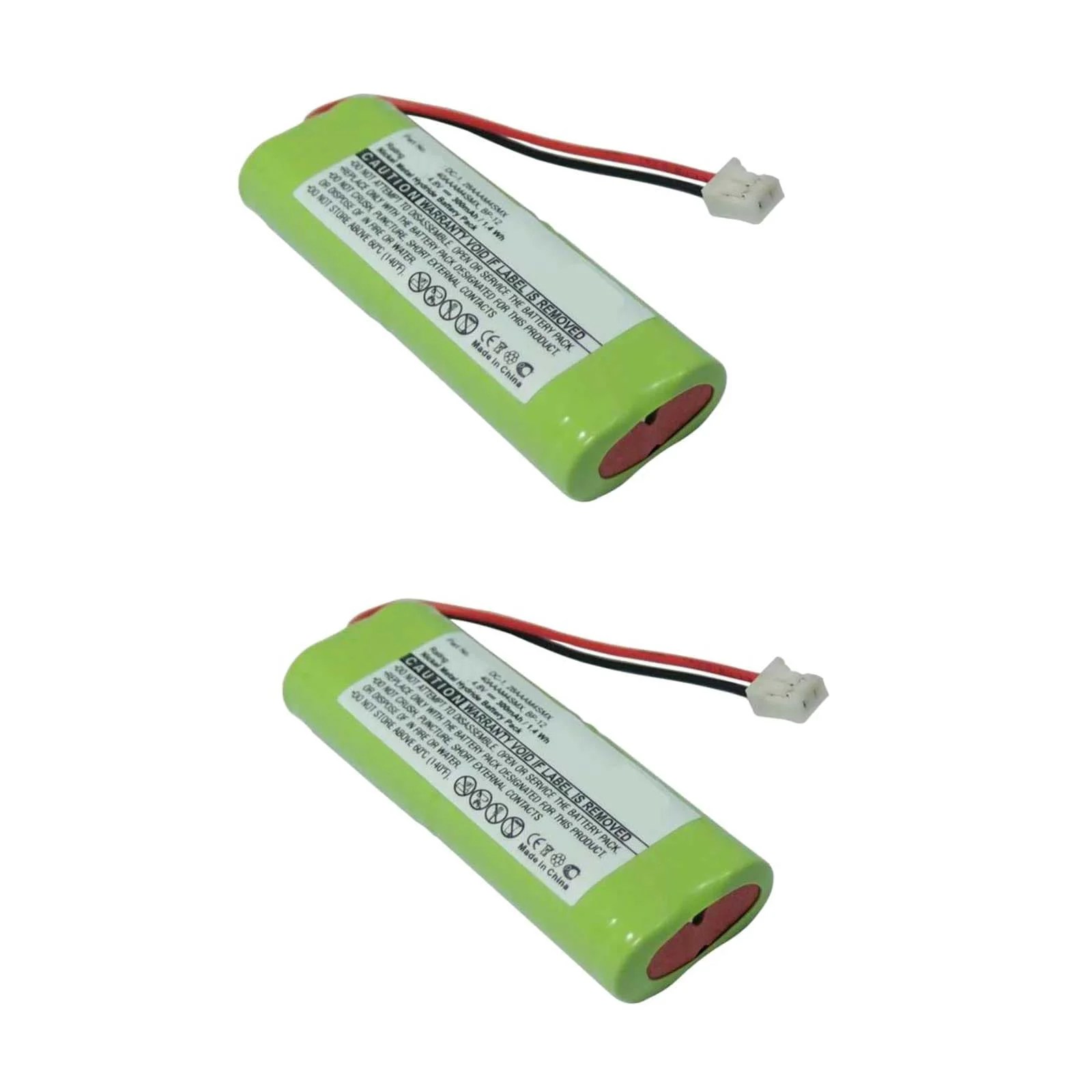 2x 4.8V Rechargeable Dog Collar Replacement Battery For