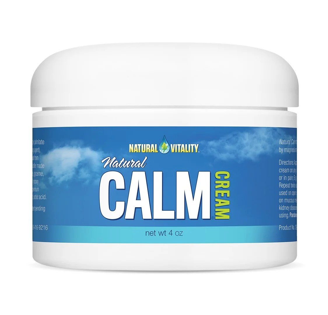 Natural Vitality Natural Calm Magnesium Cream (NC) 4 oz