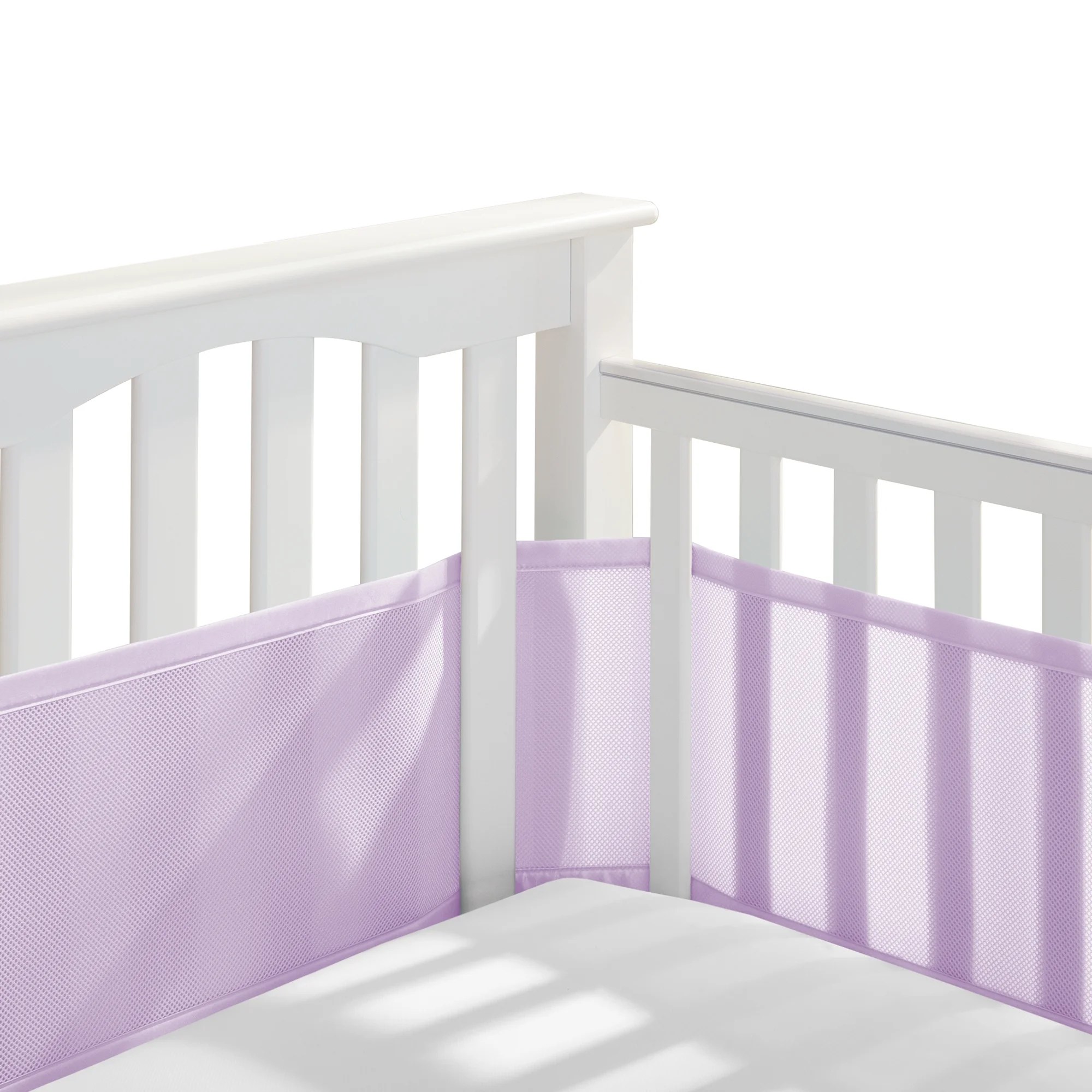 BreathableBaby Classic Breathable Baby Mesh Crib Liner, AntiBumper