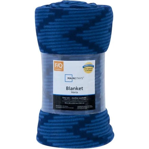 Mainstays EasyCare Value Blanket, 1 Each