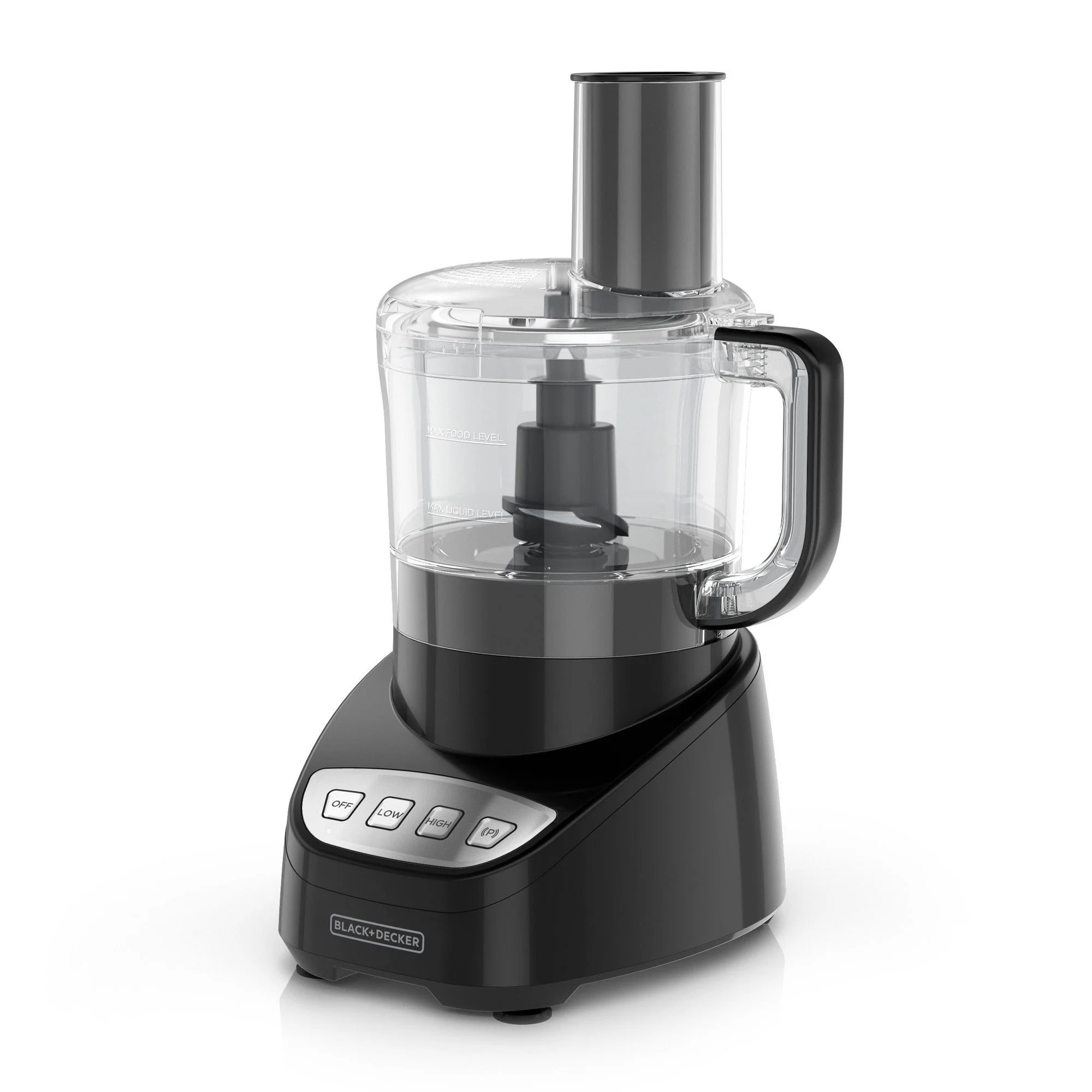 Black & Decker FP4100B Easy Assembly 8Cup Food Processor Black