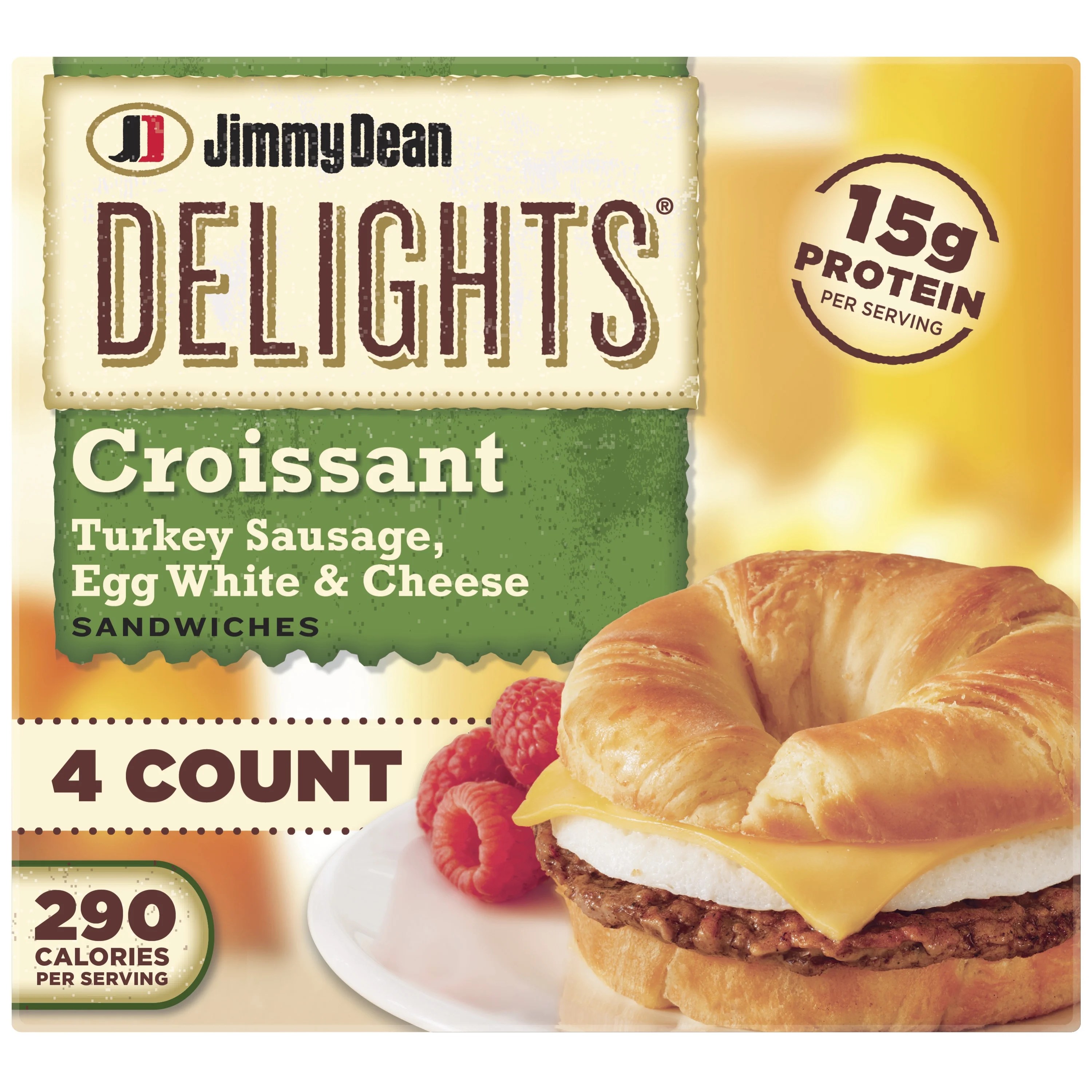 Jimmy Dean Delights Turkey Sausage, Egg White & Cheese Croissant