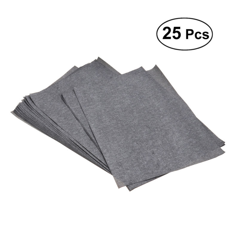25sheets/bag Transfer Paper Tracing Paper Graphite Carbon Paper