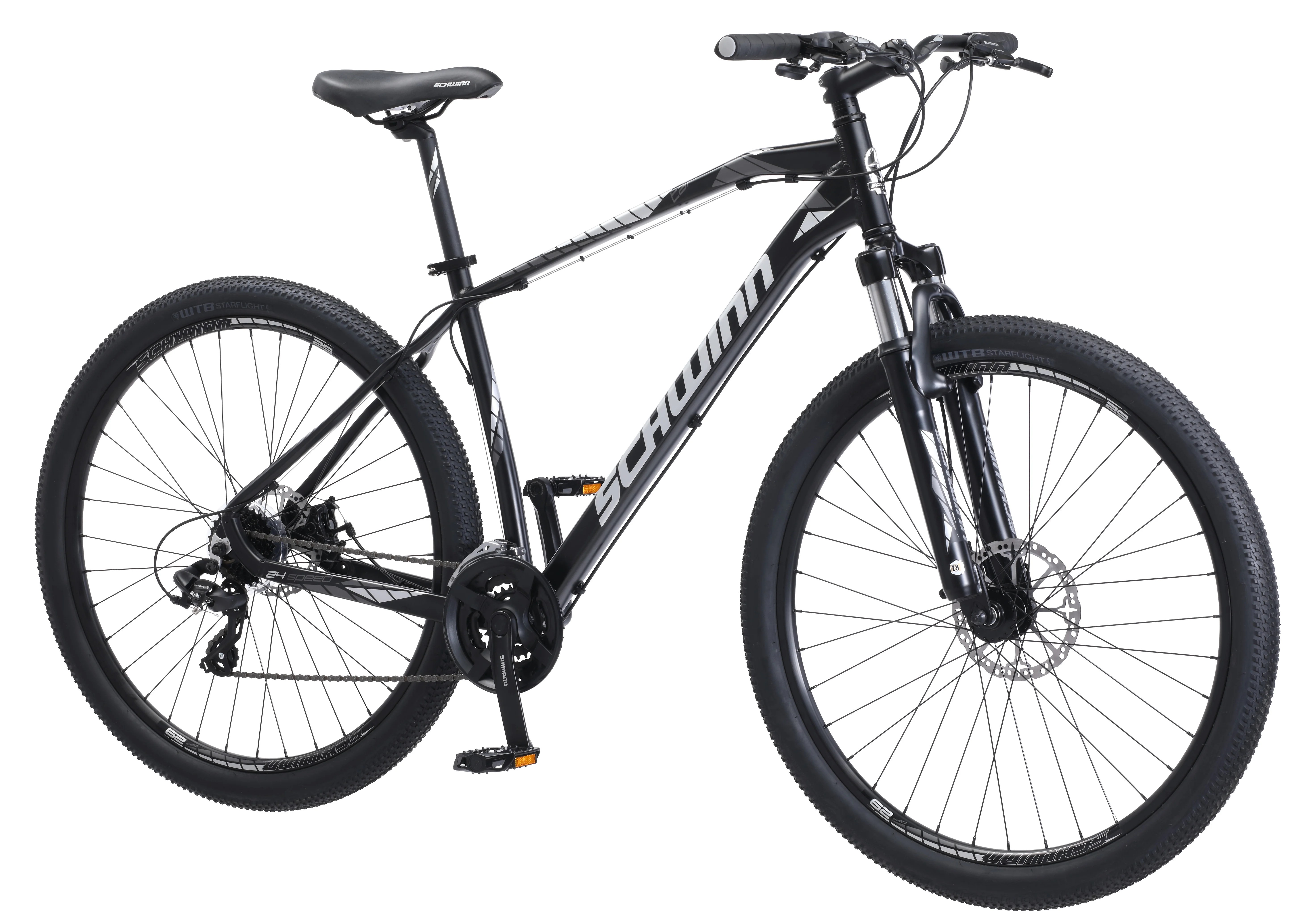 Schwinn 29 inch Mens Mountain Bike Bicycle 24 Speed Shimano Aluminum