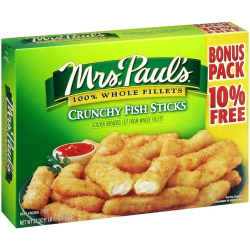 Mrs. Paul's Breaded Fish Sticks Bonus