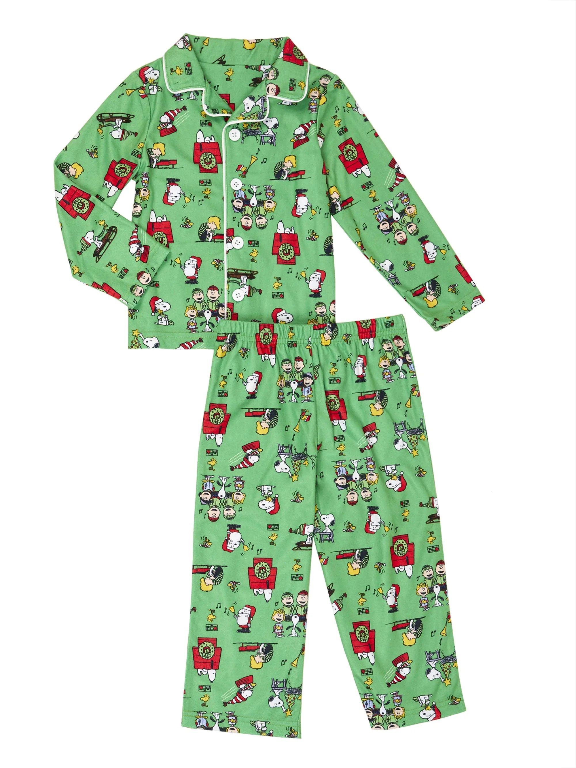 Peanuts Snoopy and Friends Christmas Buttonup Coat Style Classic