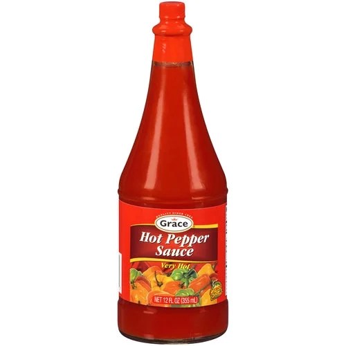 Grace Hot Pepper Sauce, 12 fl oz