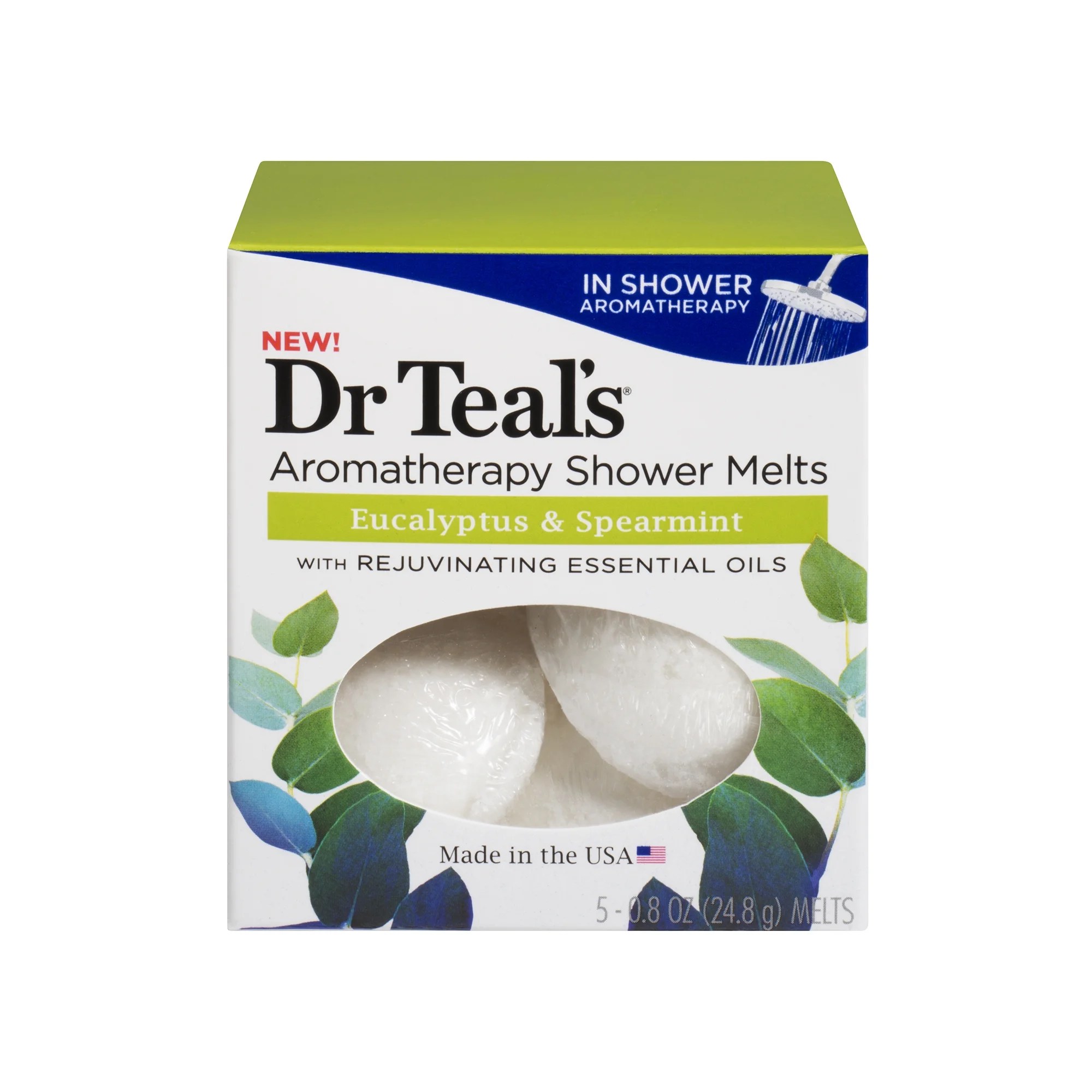 Dr Teal's Aromatherapy Shower Melts with Eucalyptus and Spearmint Essential Oils