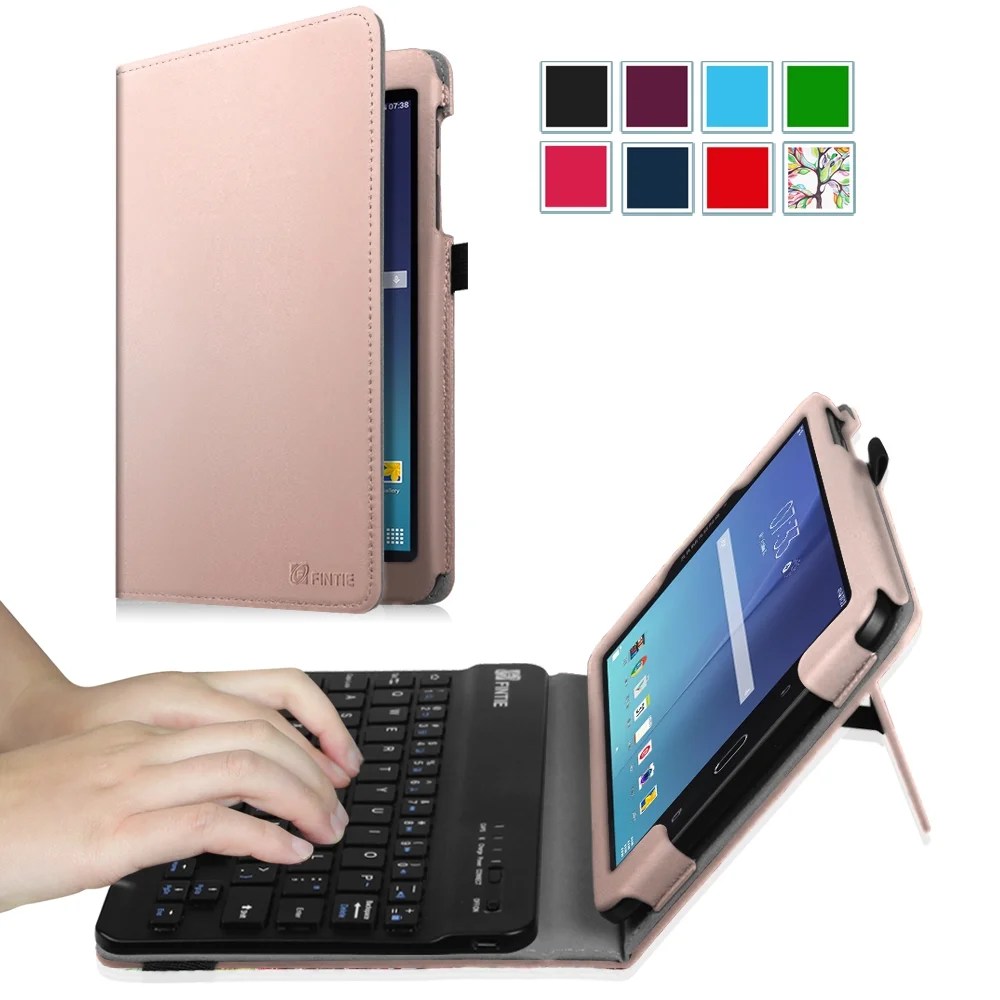 For Samsung Galaxy Tab E 8.0 Tablet Keyboard Case Slim Fit Stand