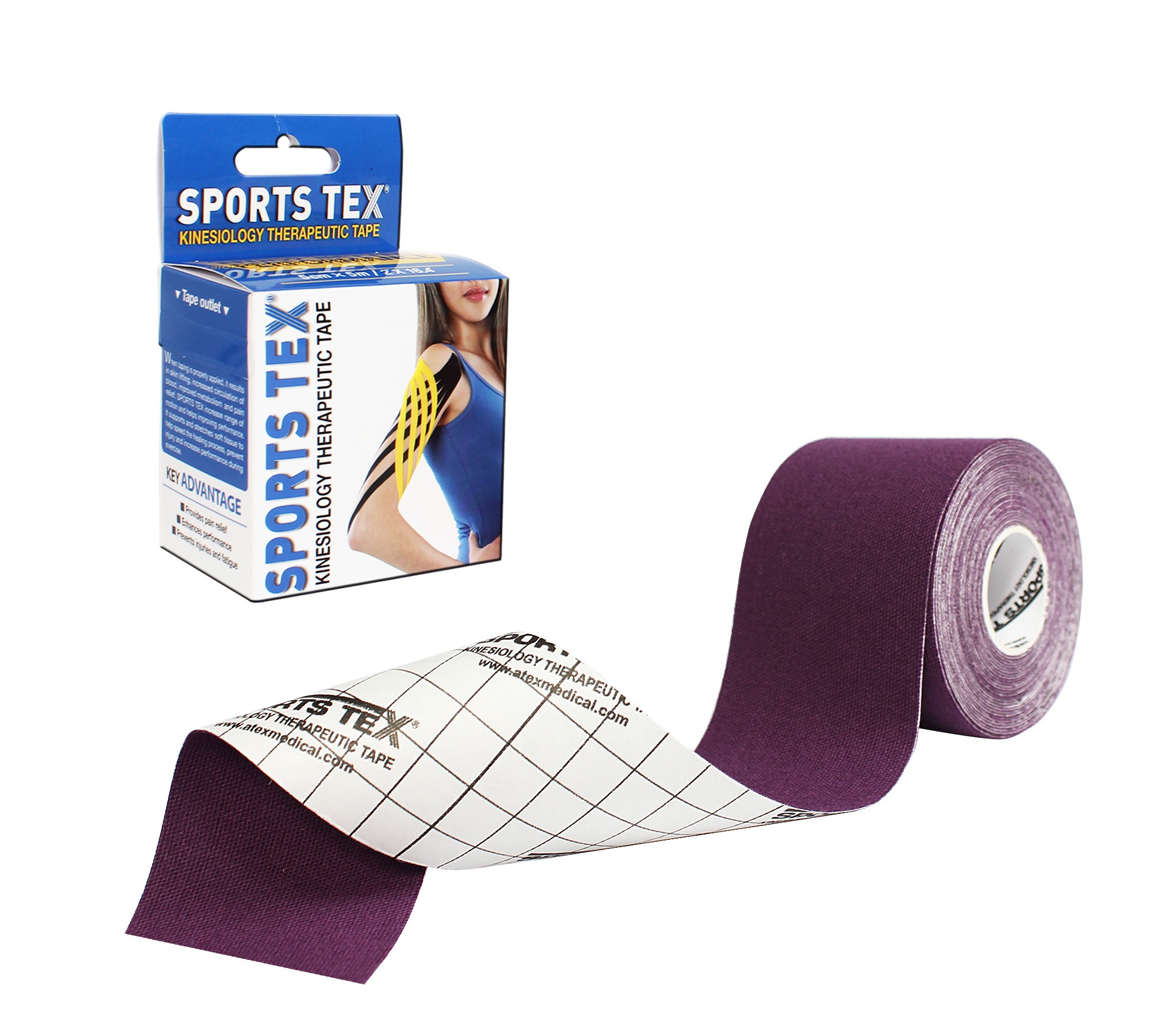 Kinesiology Tape Sports Athletic Tape Beige Color 5cm X 5M Kinesiology Tape Sports Athletic Tape Beige Color 5cm X 5M