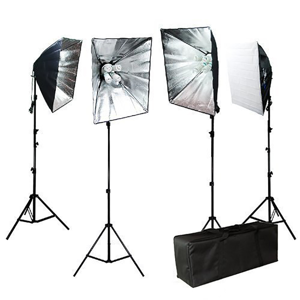 Limo Studio 3200W Photo Video Studio Softbox Lighting Light Kit with