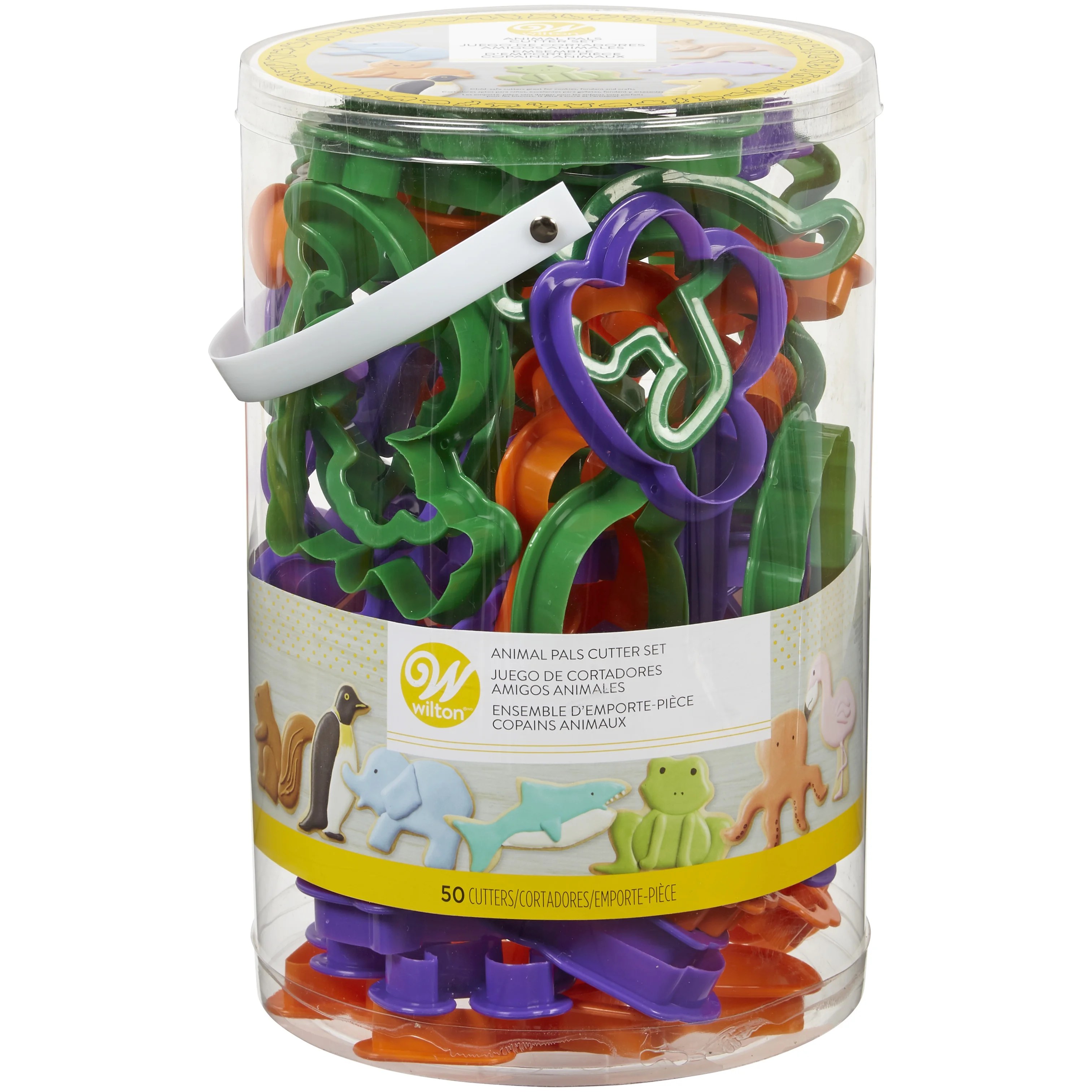 Wilton Animal Cookie Cutter Set, 50Piece