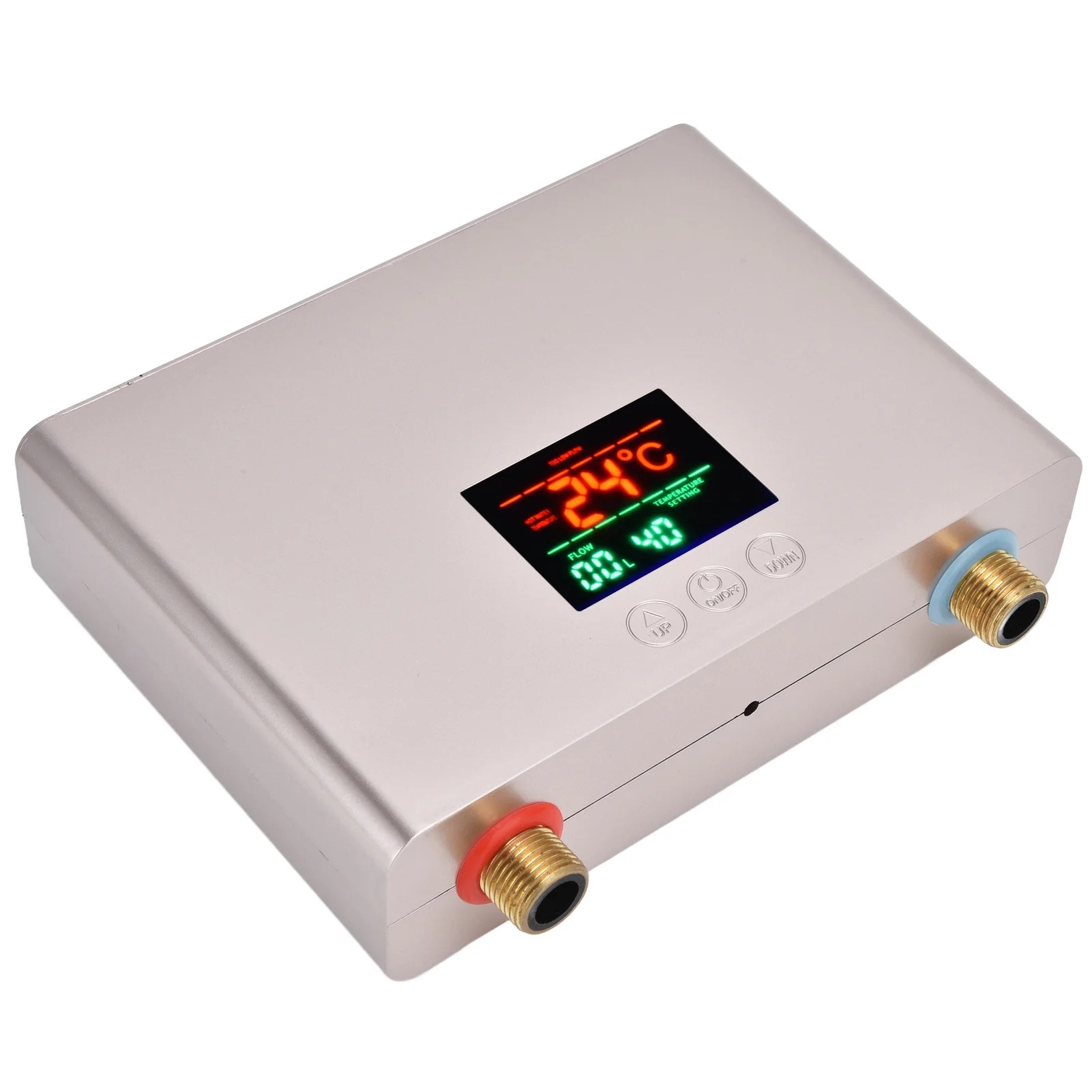 US Plug 110V, Water Heater Tankless Water Heater 3000W Power 30-55