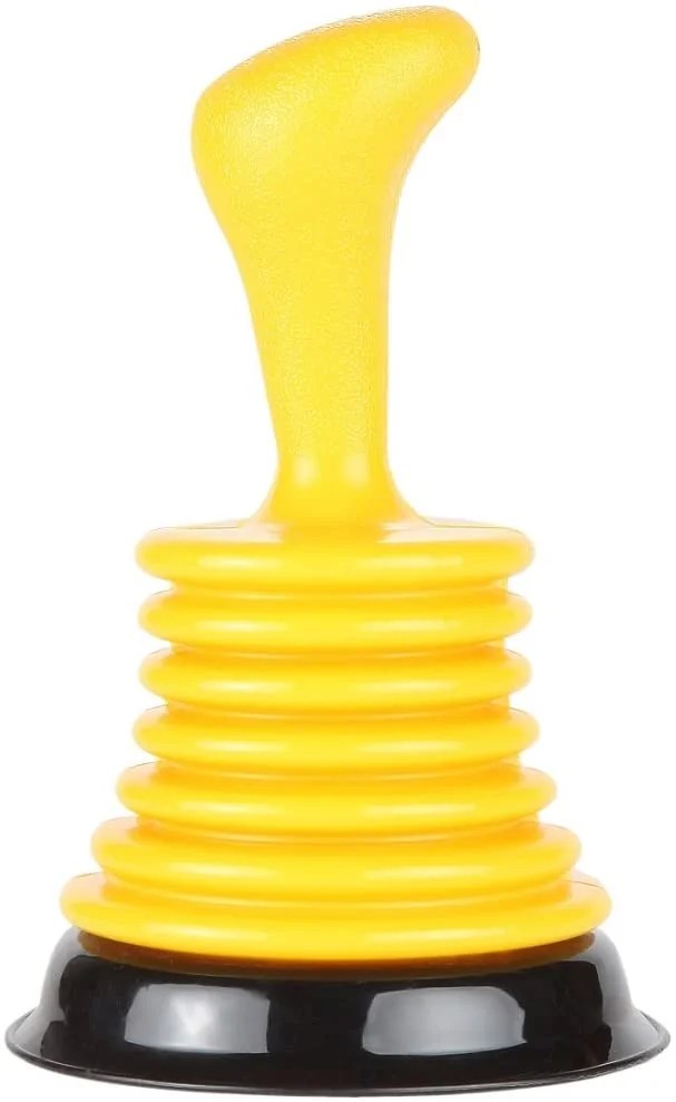 Mini Sink Plunger with Ergonomic Handle