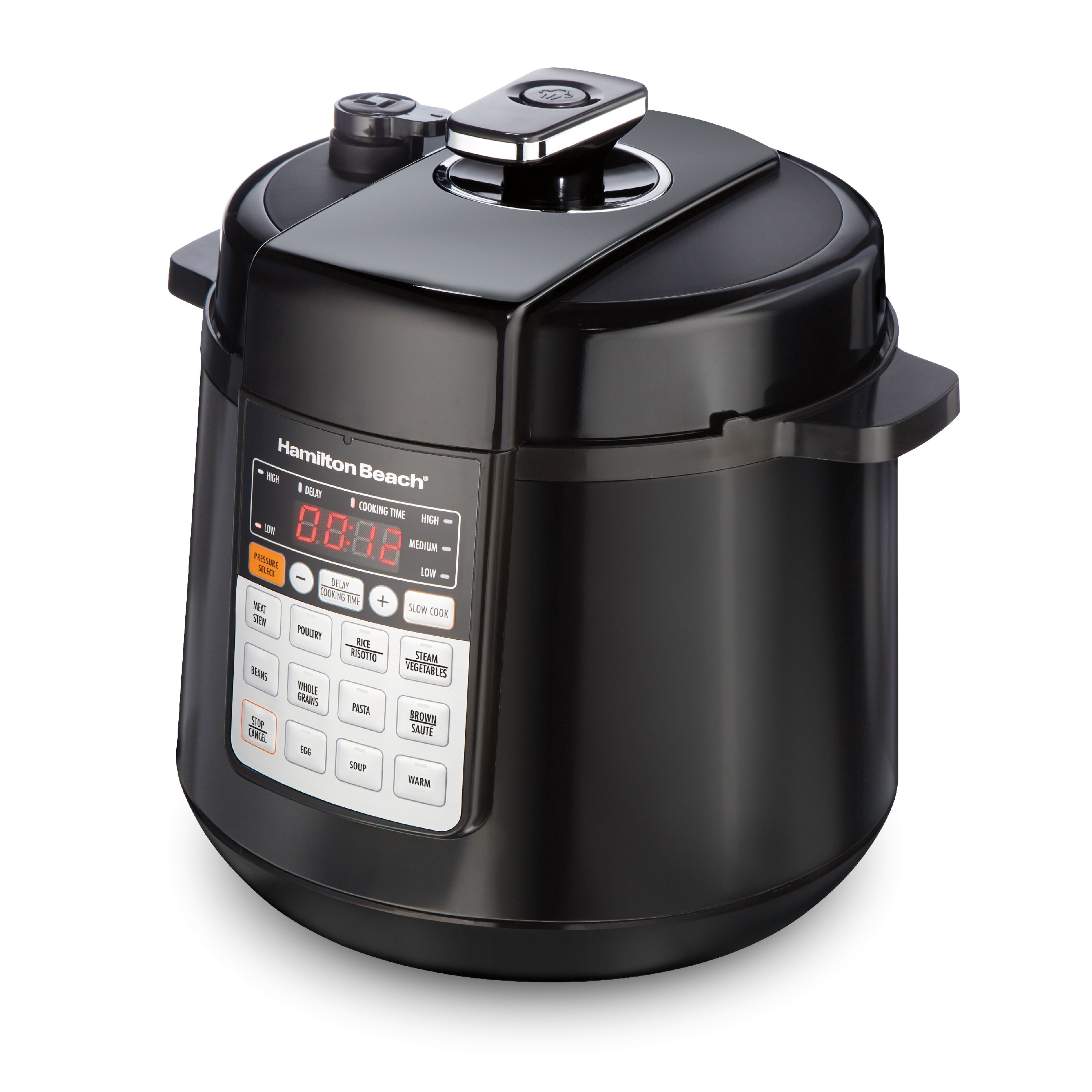 Hamilton Beach 6 Qt. MultiFunction Pressure Cooker, Slow Cooker, Rice