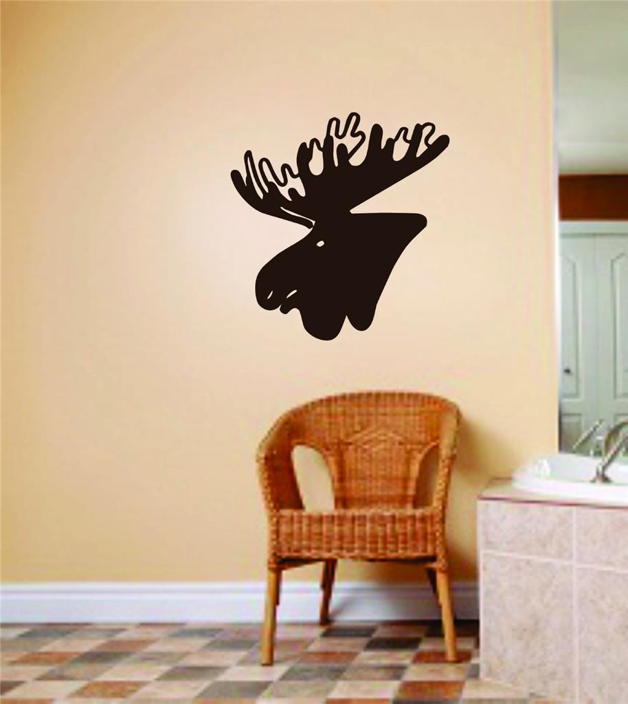 Do It Yourself Wall Decal Sticker Moose Animals Picture Graphic Art Do It Yourself Wall Decal Sticker Moose Animals Picture Graphic Art