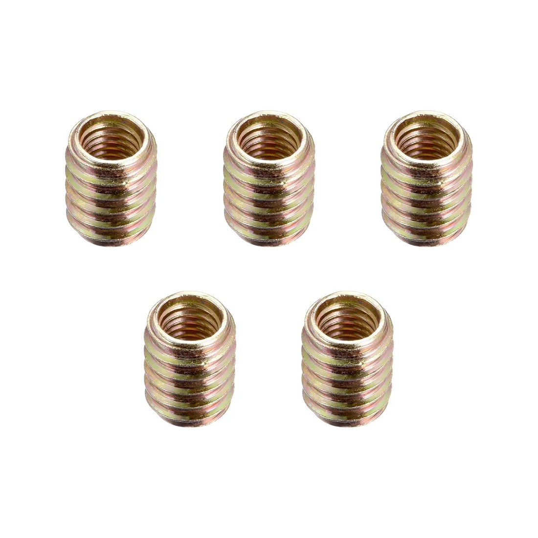 Furniture Threaded Insert Nut Carbon Steel M10 Internal Thread 20mm