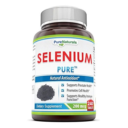 Pure Naturals Selenium Tablets, 200 mcg, 90 Count