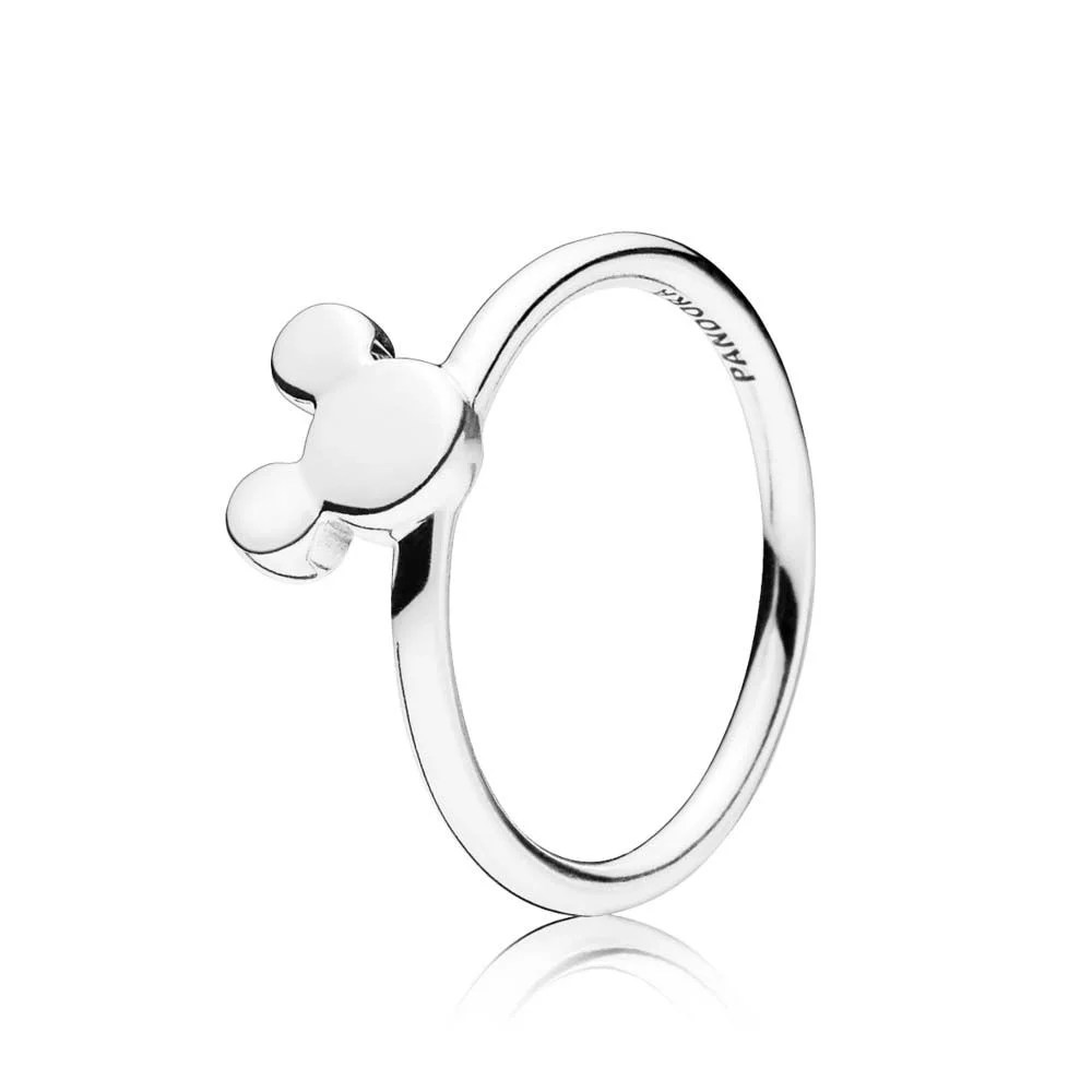 PANDORA PANDORA Disney Mickey Silhouette Ring