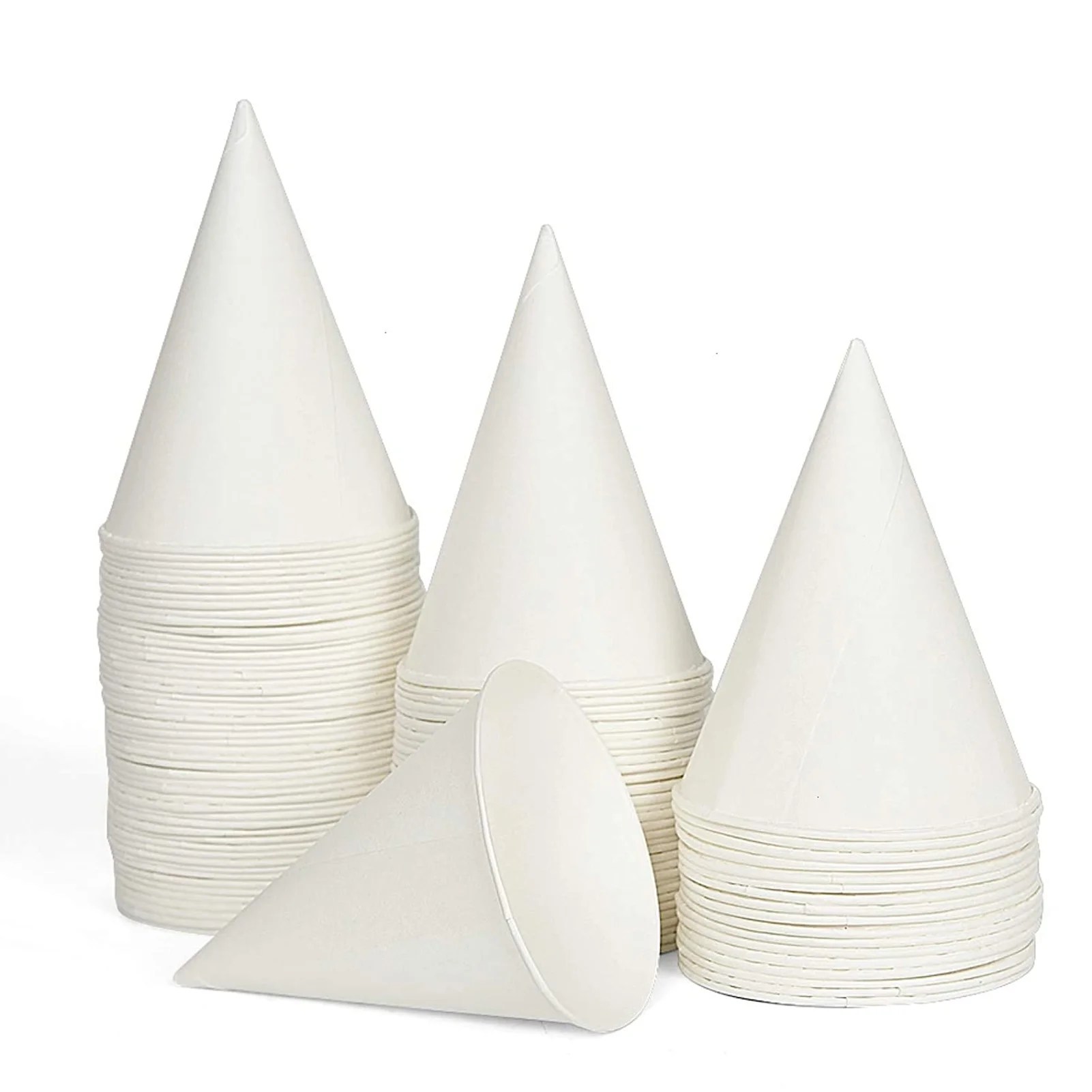 SPRING PARK EcoFriendly Paper Cone Cups Wax Free Dispenser Cups for